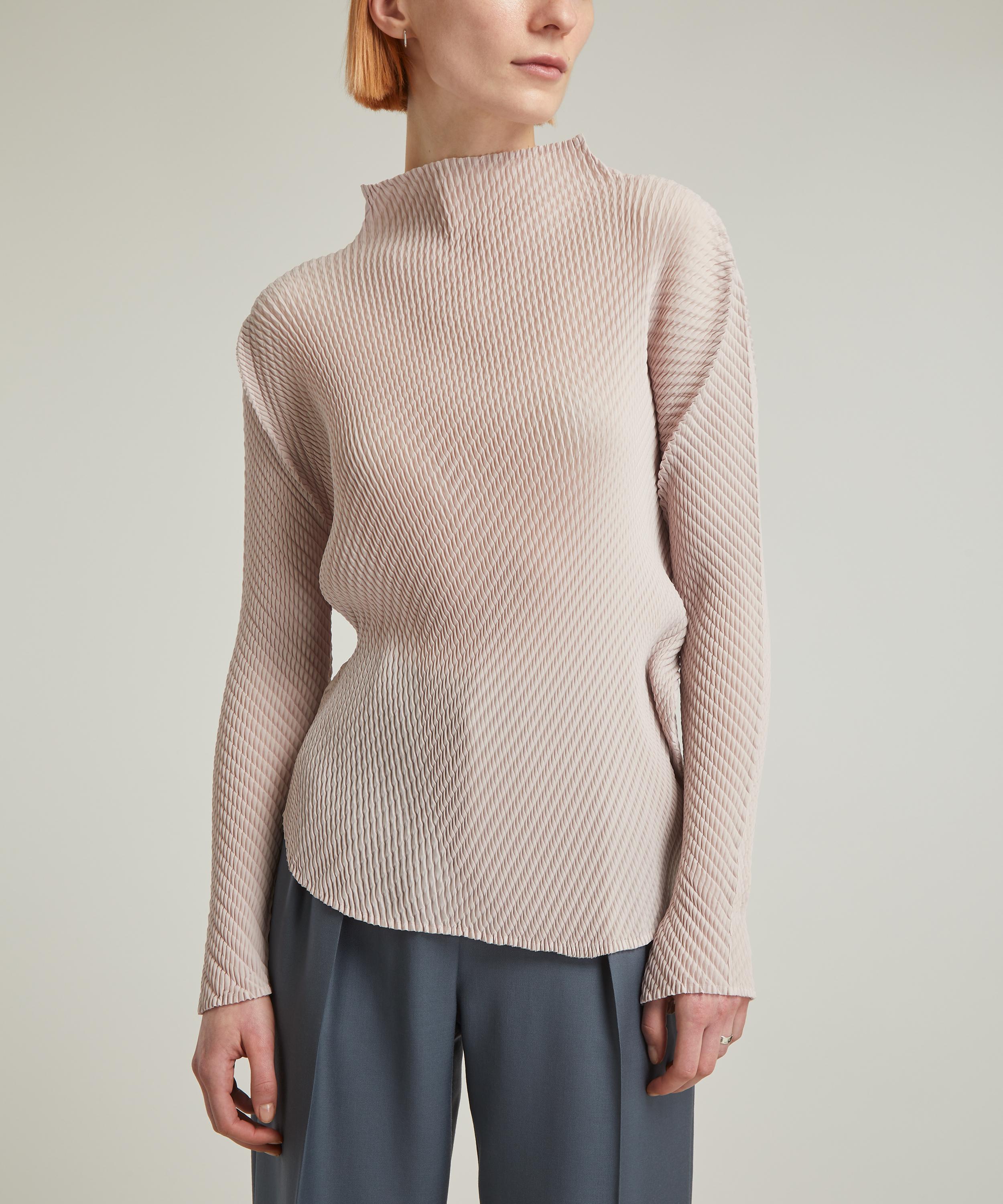 Issey Miyake - Misty Pleats Long-Sleeve Top image number 2