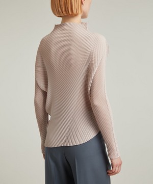 Issey Miyake - Misty Pleats Long-Sleeve Top image number 3