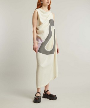 Issey Miyake - Meanwhile Asymmetric Dress image number 2