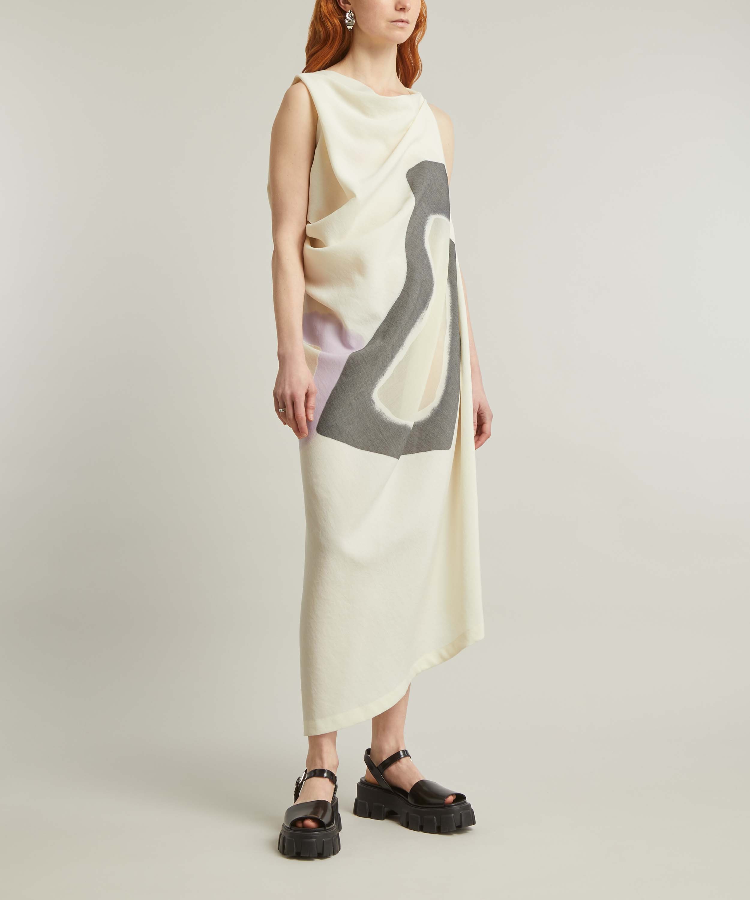 Issey Miyake - Meanwhile Asymmetric Dress image number 2