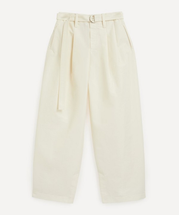 Pleats Please Issey Miyake - ENFOLD Wide-Led Trousers image number null