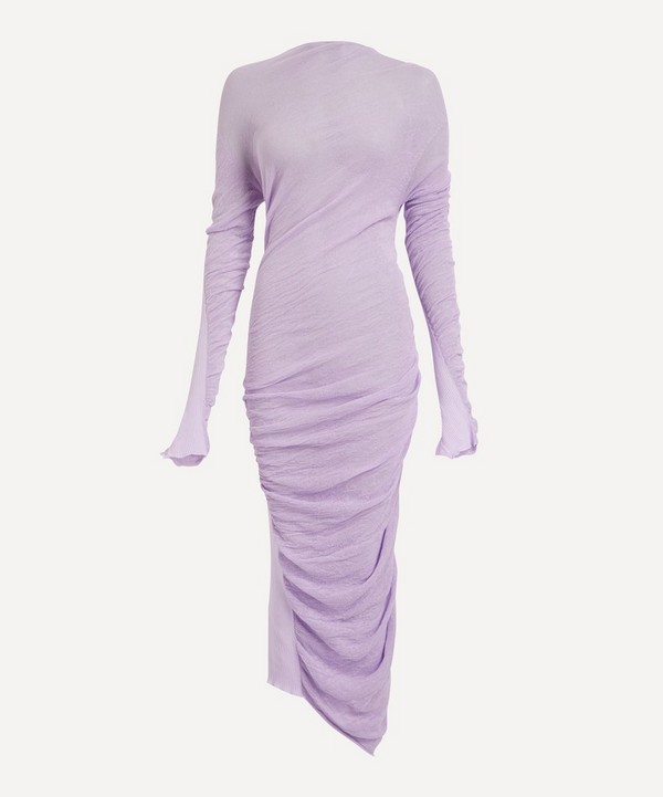 Issey Miyake - Ambiguous Long Sleeved Midi Dress