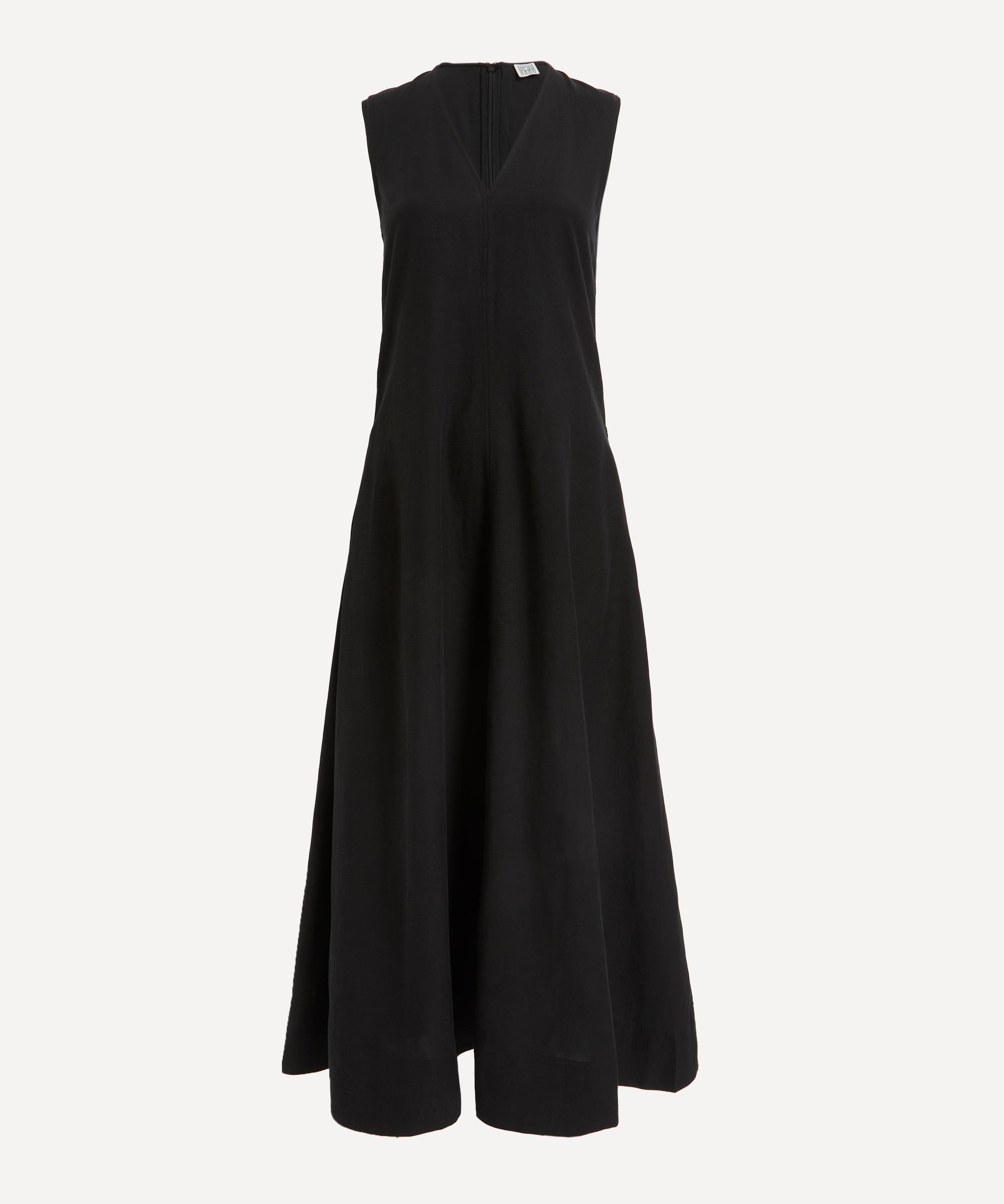 Toteme - Fluid V-Neck Maxi-Dress image number 0