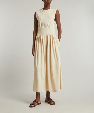 Toteme - Sleeveless Cotton Tee Dress image number 2