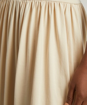 Toteme - Sleeveless Cotton Tee Dress image number 4