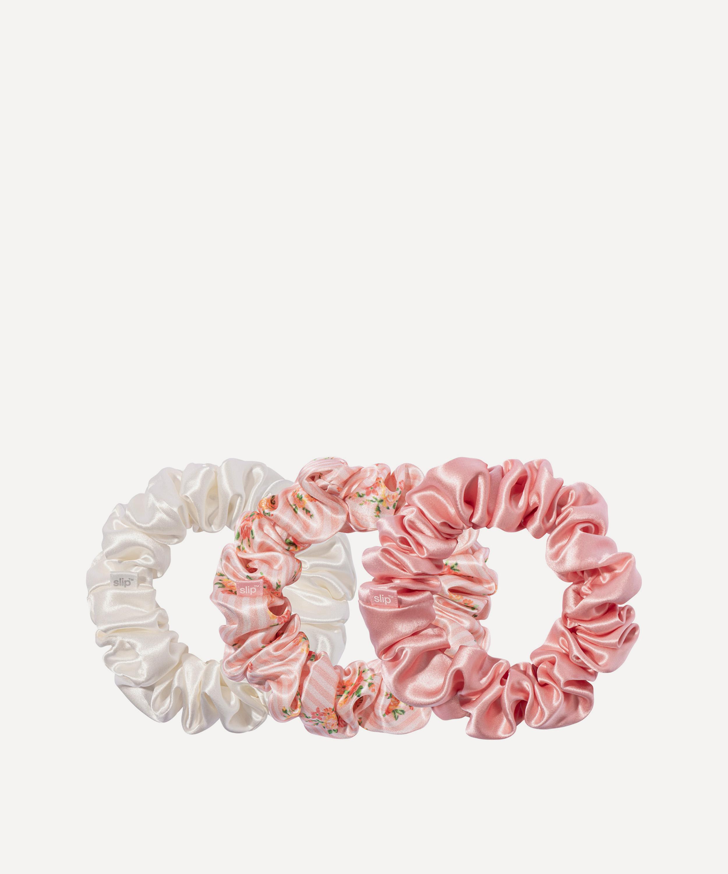 Slip - Large Petal Silk Scrunchie Trio image number 1