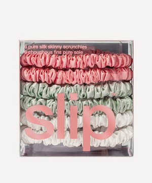 Slip - Skinny Bellerose Silk Scrunchies Pack of 6 image number 2