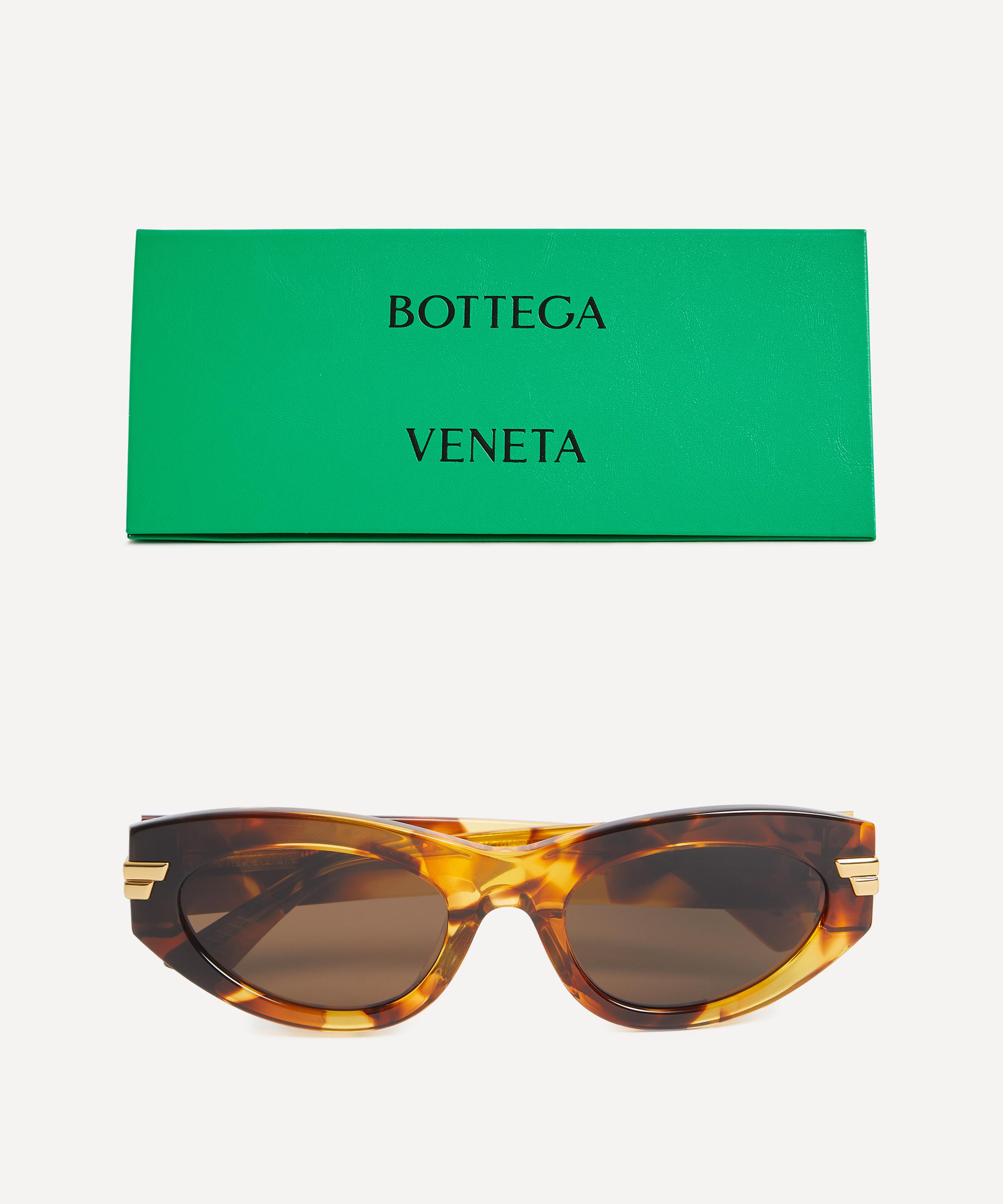 BOTTEGA VENETA キャットアイフレムサンクラス BV1319S 001 Bottega Veneta Women Black Grey Cat Eye BRAND NEW Sunglasses