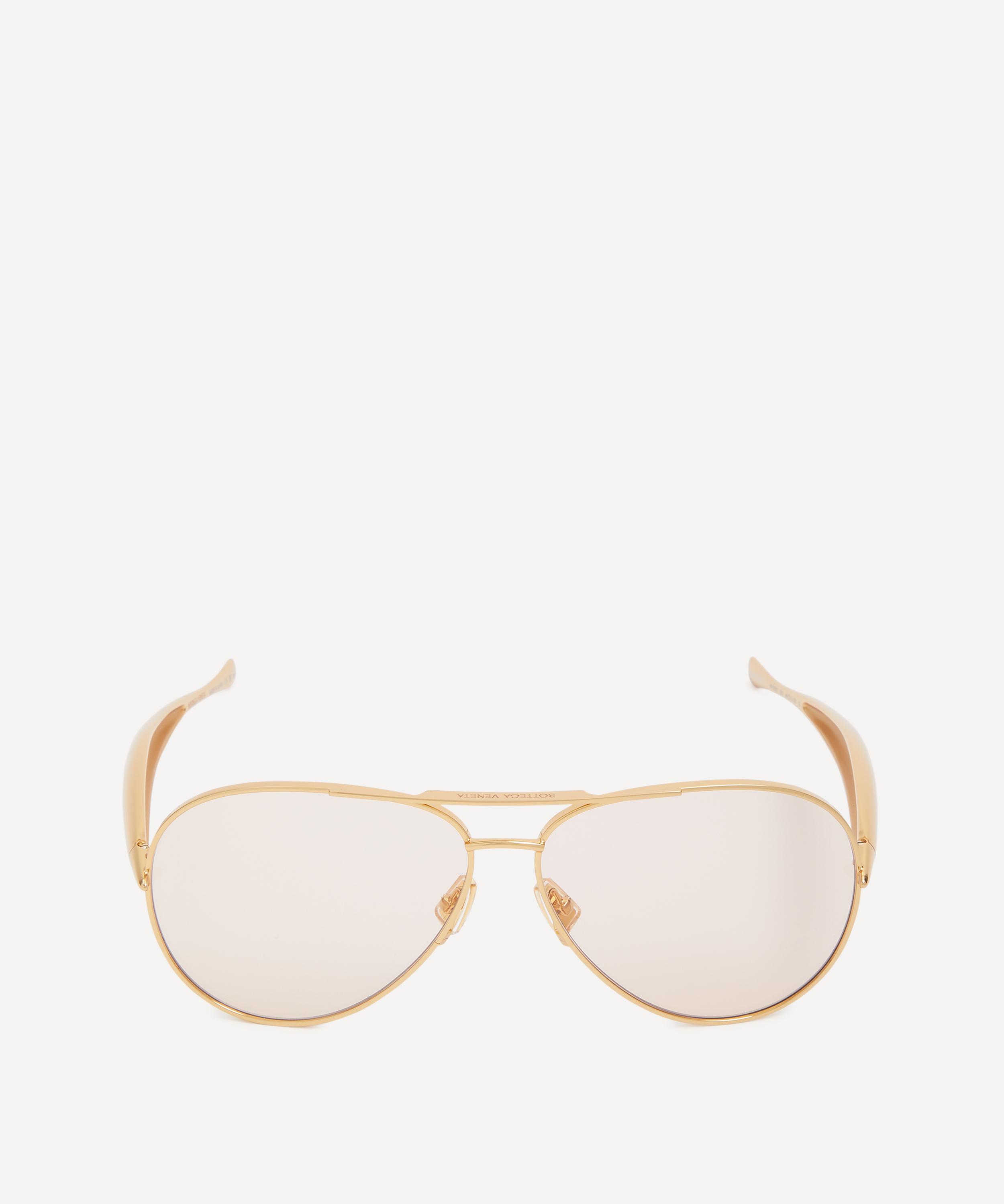 Bottega Veneta - Sardine Aviator Sunglasses