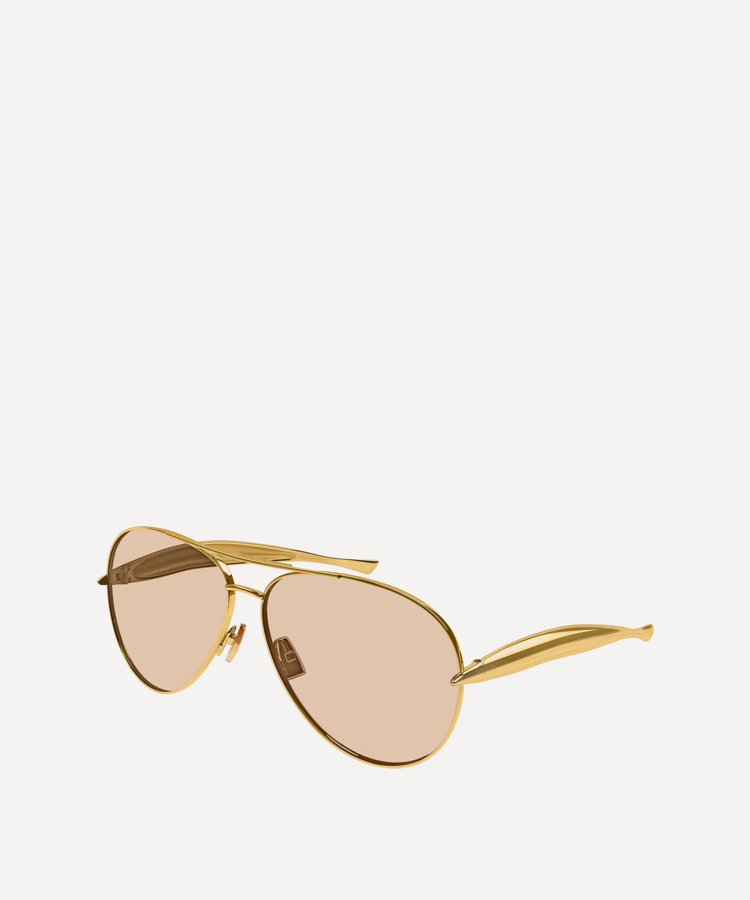 Bottega Veneta - Sardine Aviator Sunglasses