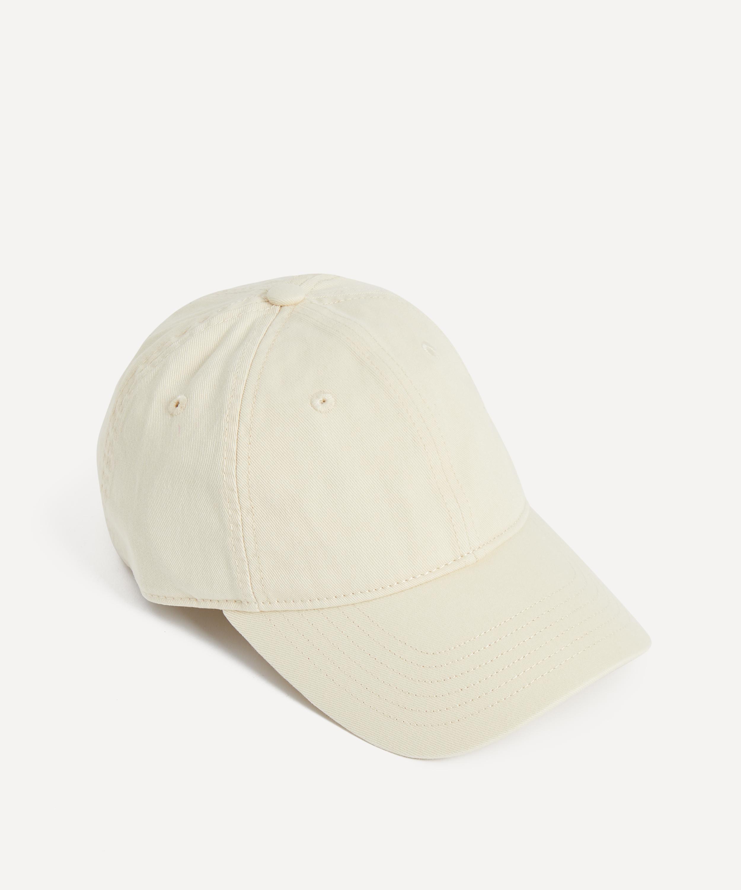 Toteme - Leather-Trim Cotton Cap image number 0