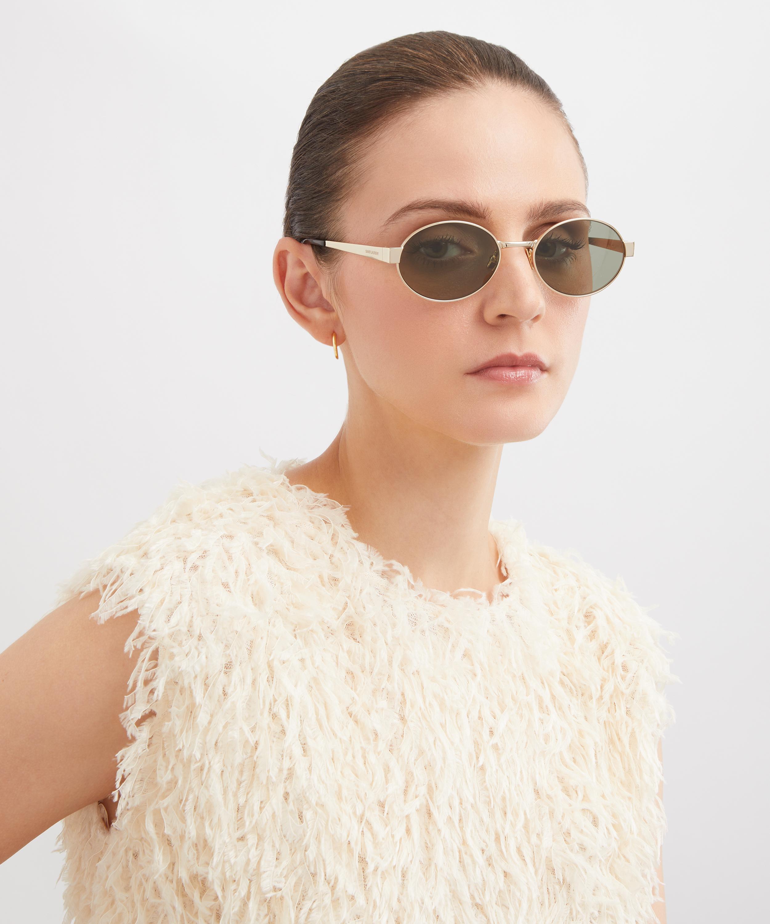 Saint Laurent - Oval Sunglasses image number 1