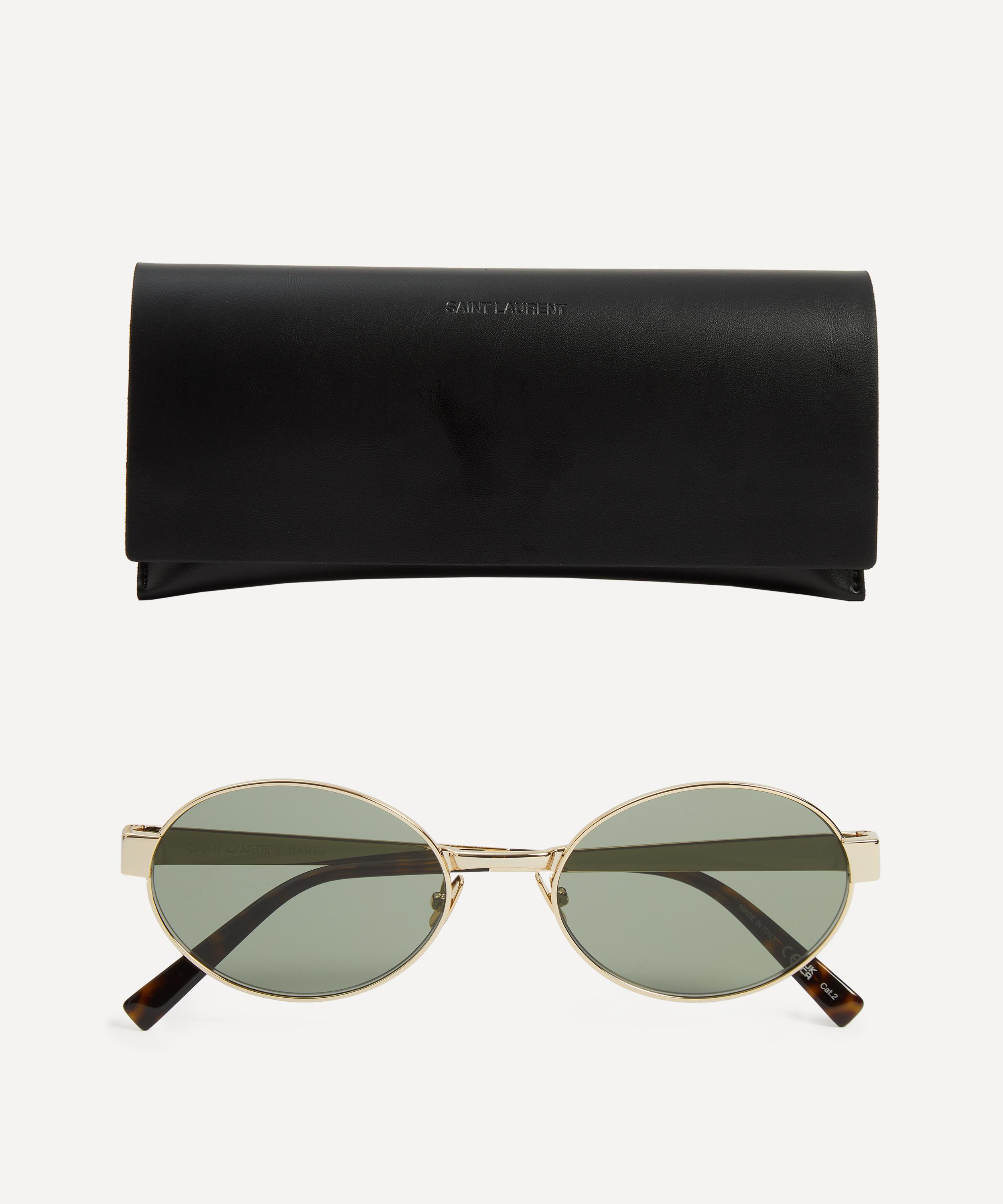 Saint Laurent - Oval Sunglasses image number 3