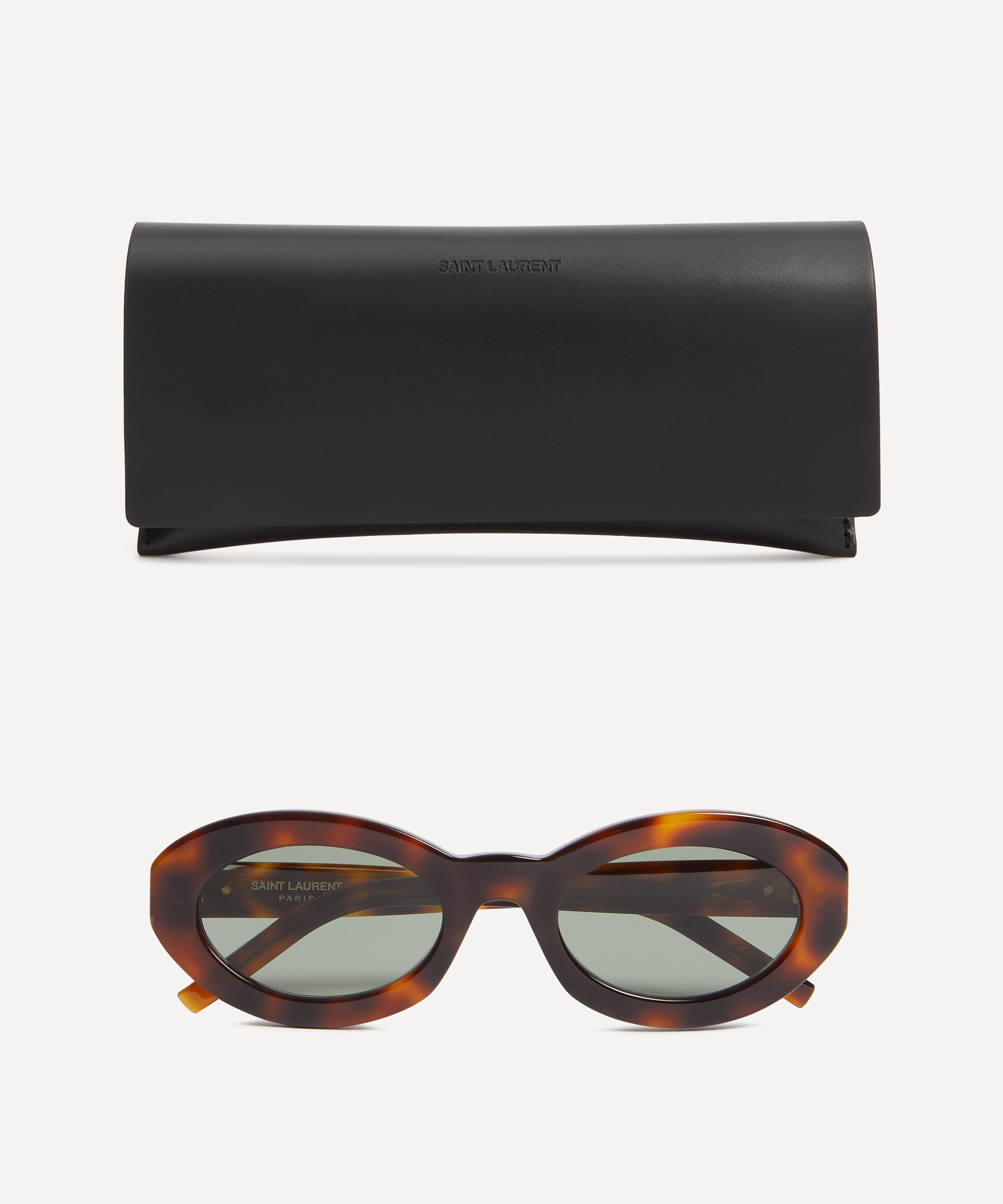 Saint Laurent - Oval Sunglasses image number 3