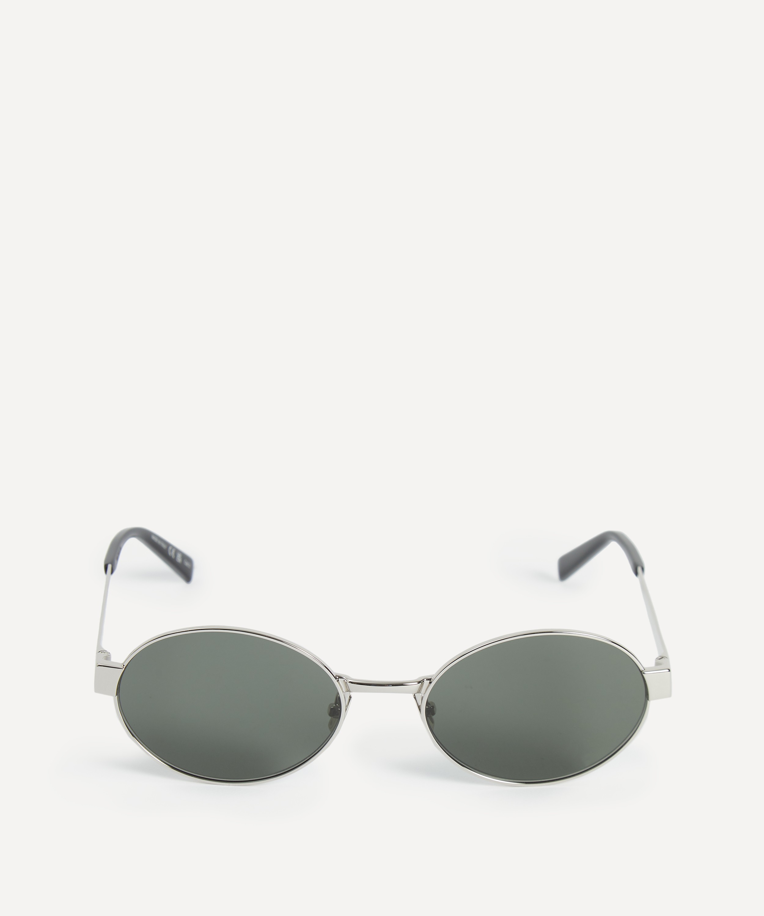 Saint Laurent - Metal Oval Sunglasses image number 0