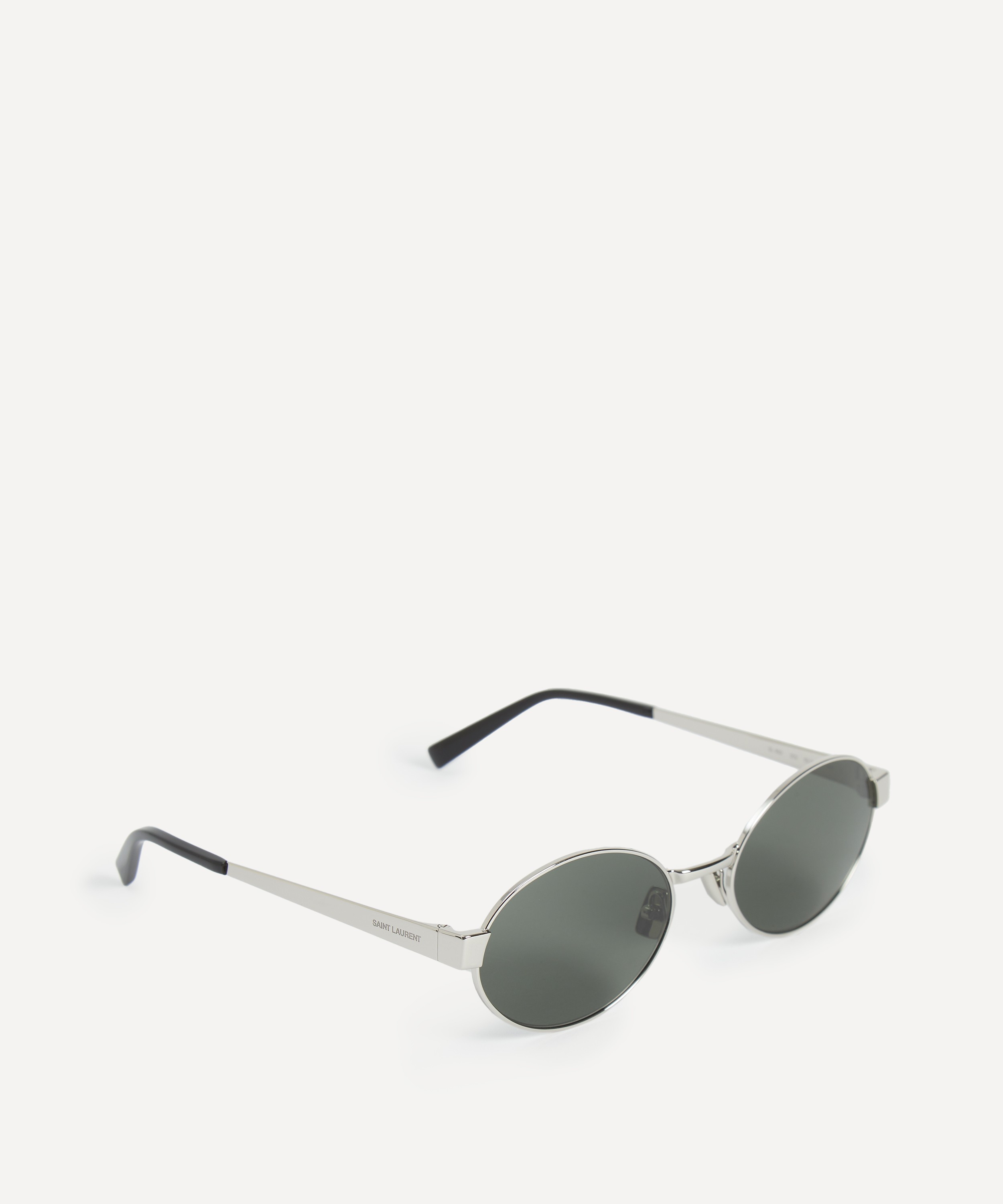Saint Laurent - Metal Oval Sunglasses image number 1