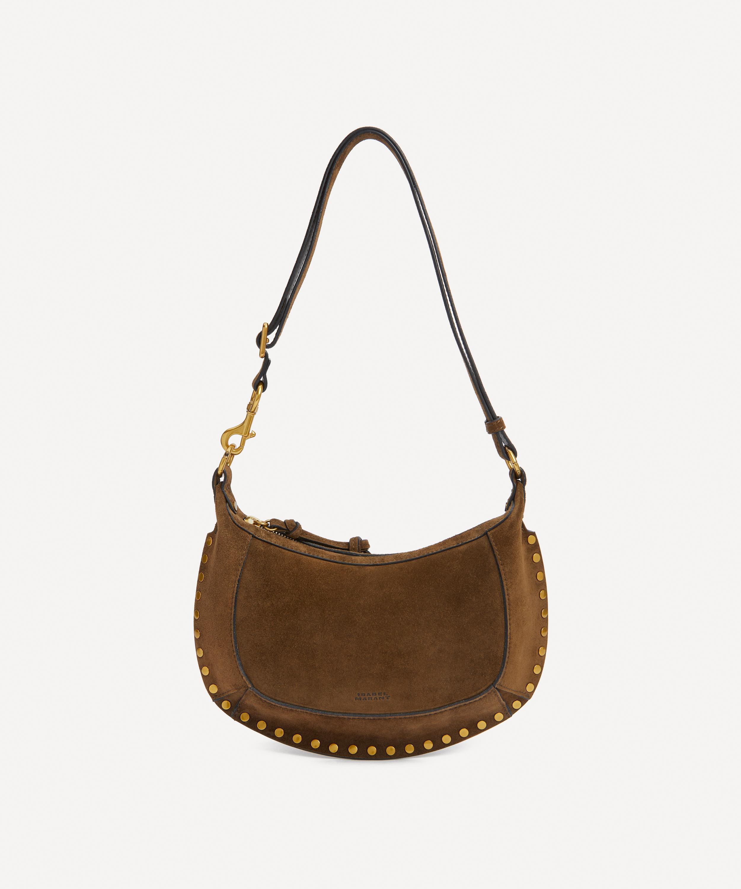 Isabel Marant - Oskan Moon Suede Shoulder Bag image number 0