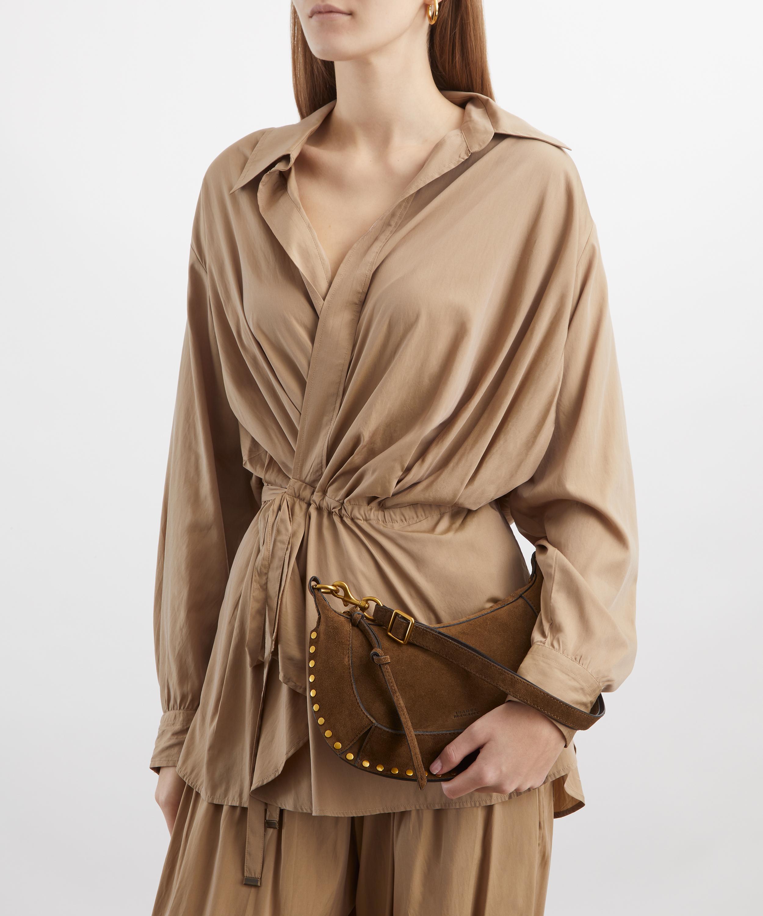 Isabel Marant - Oskan Moon Suede Shoulder Bag image number 1