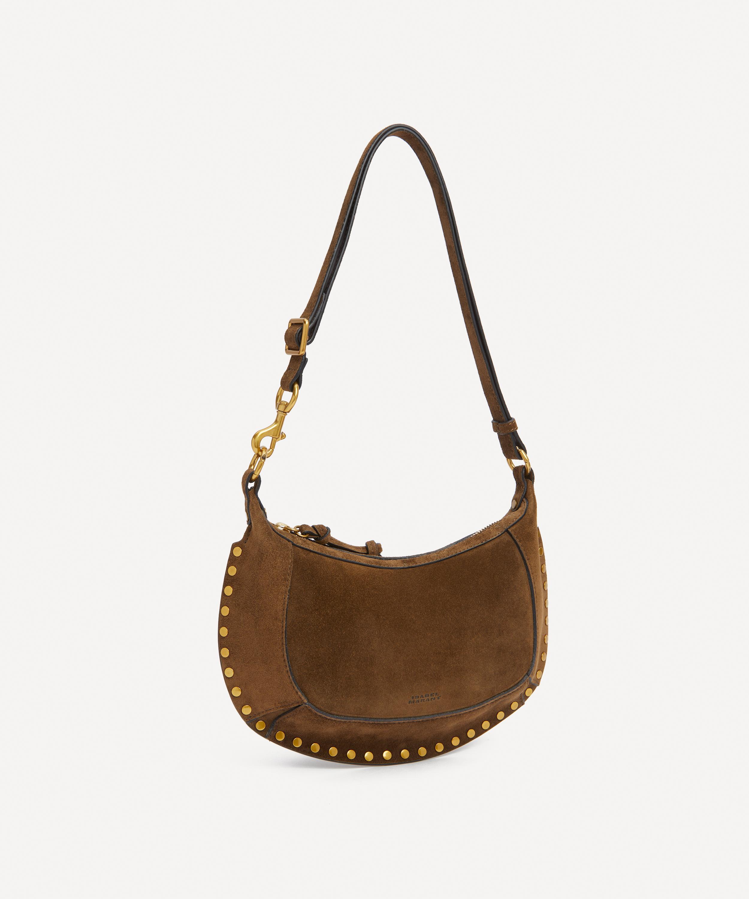Isabel Marant - Oskan Moon Suede Shoulder Bag image number 2