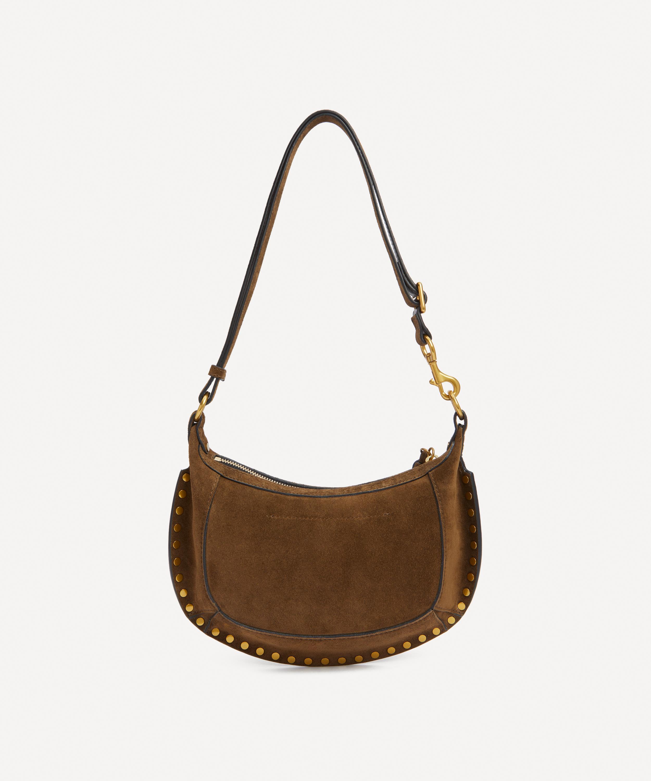 Isabel Marant - Oskan Moon Suede Shoulder Bag image number 3