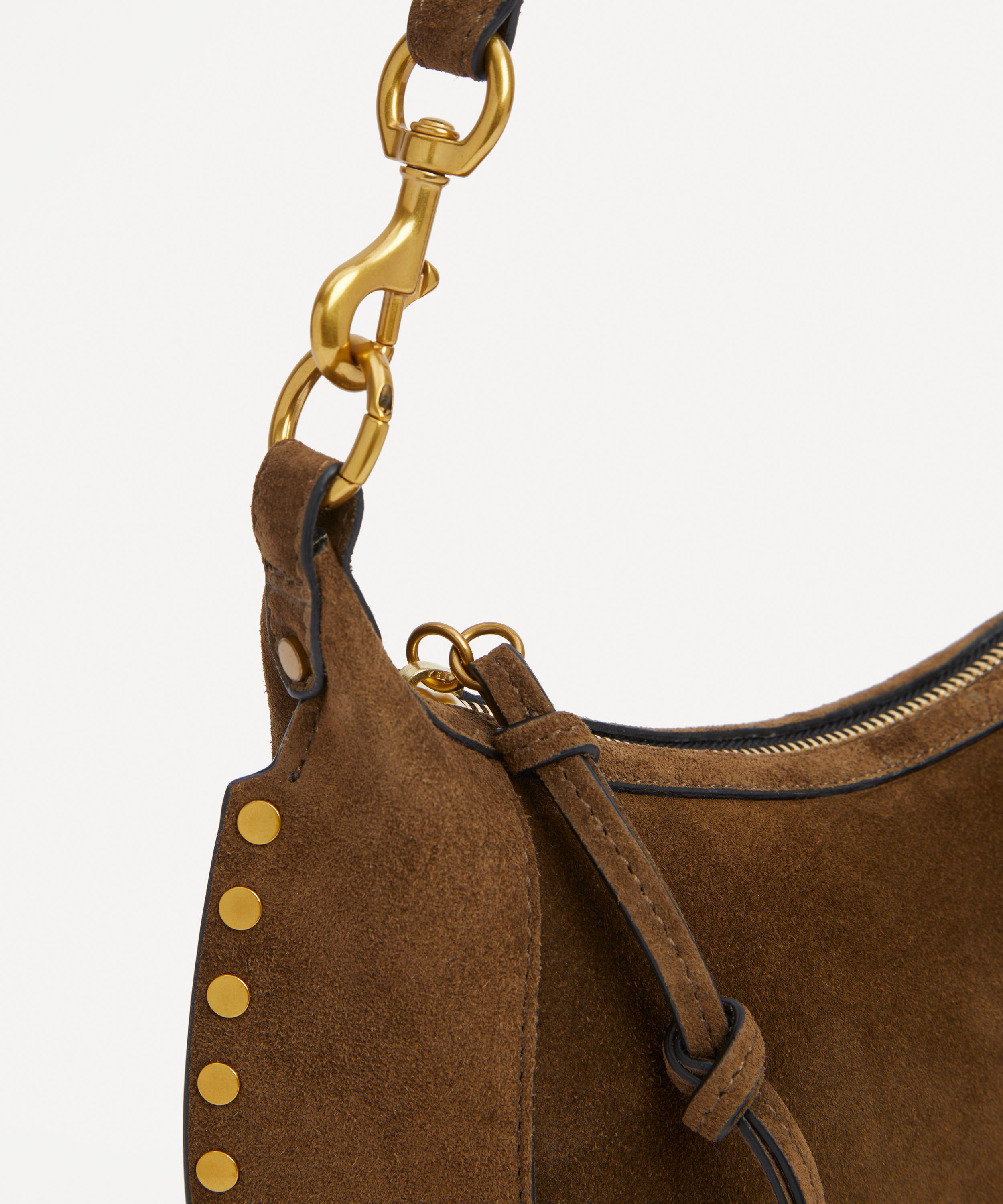 Isabel Marant - Oskan Moon Suede Shoulder Bag image number 4