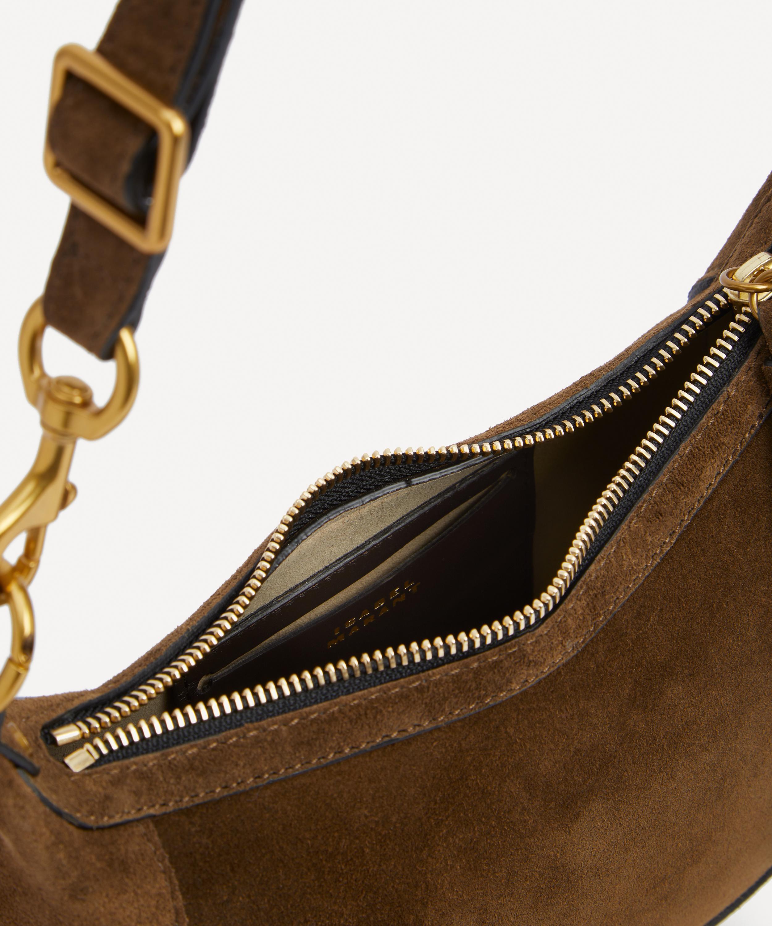 Isabel Marant - Oskan Moon Suede Shoulder Bag image number 5