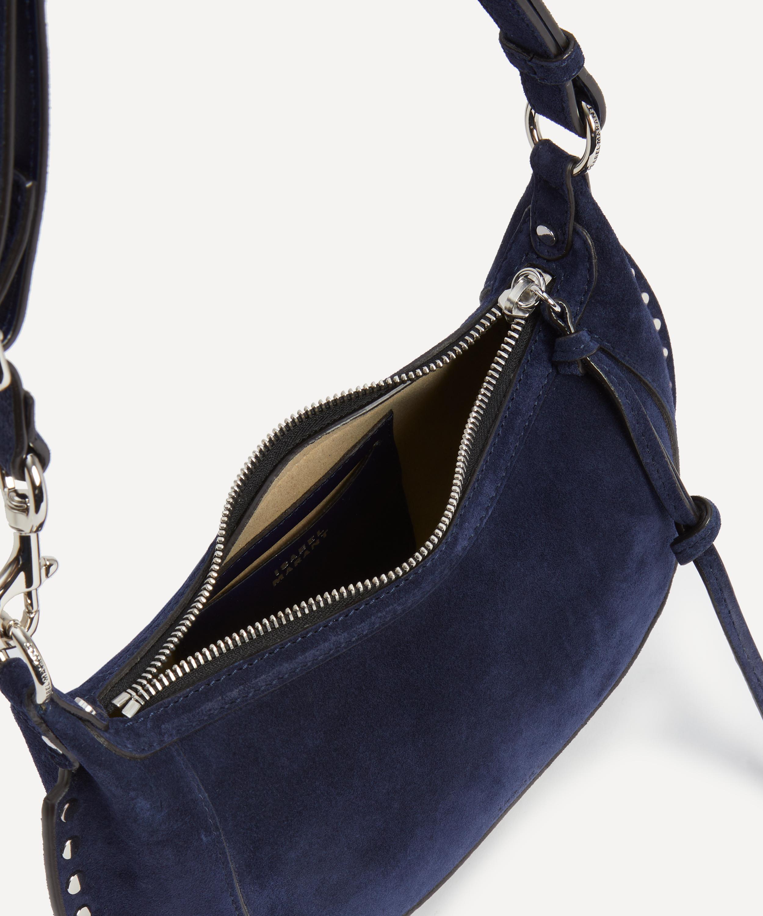 Isabel Marant - Oskan Moon Suede Shoulder Bag image number 5