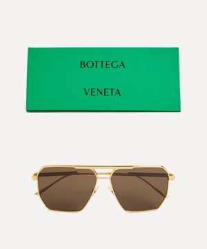 Bottega Veneta - Square Sunglasses image number 3