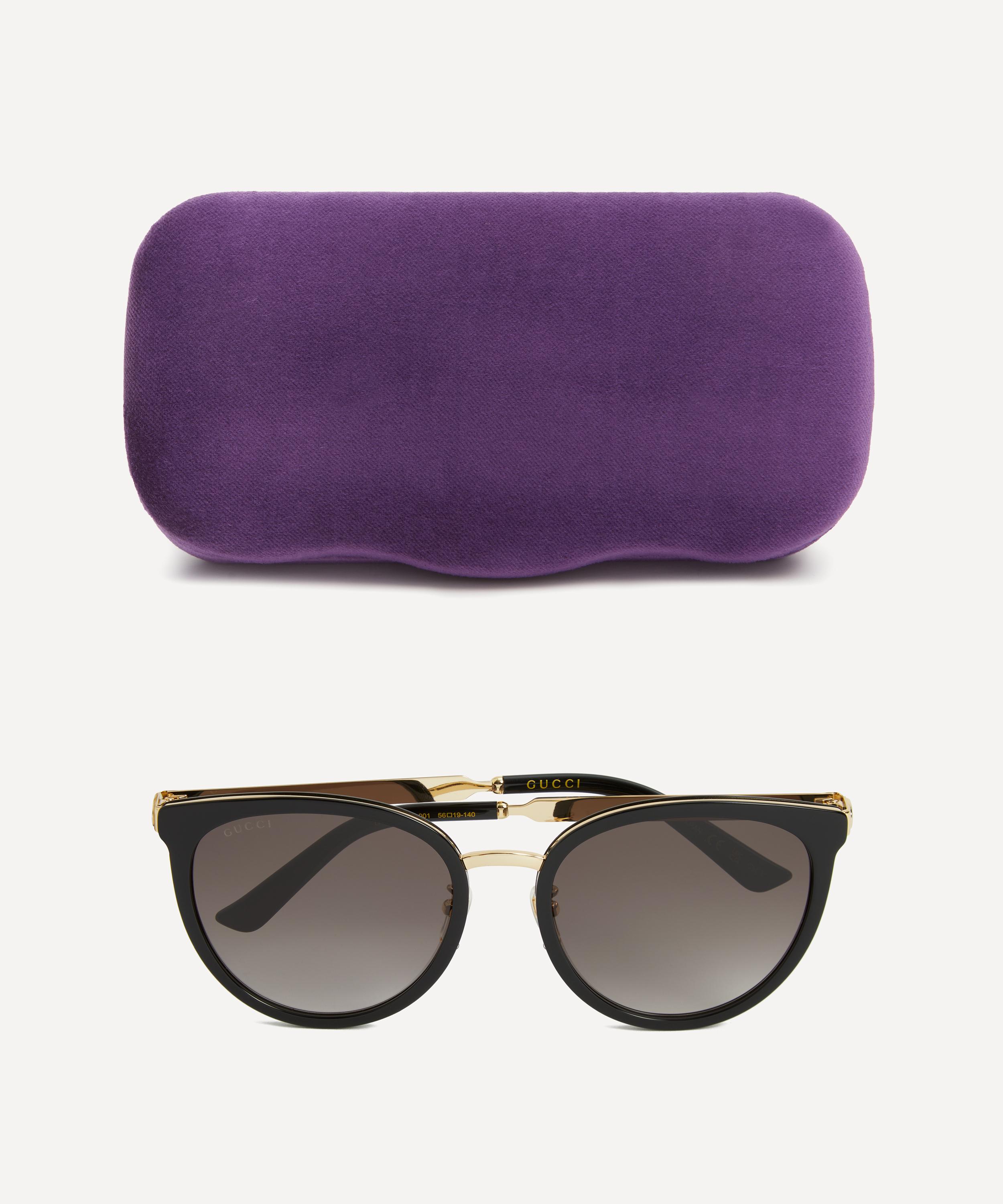 Gucci stripe sunglasses best sale