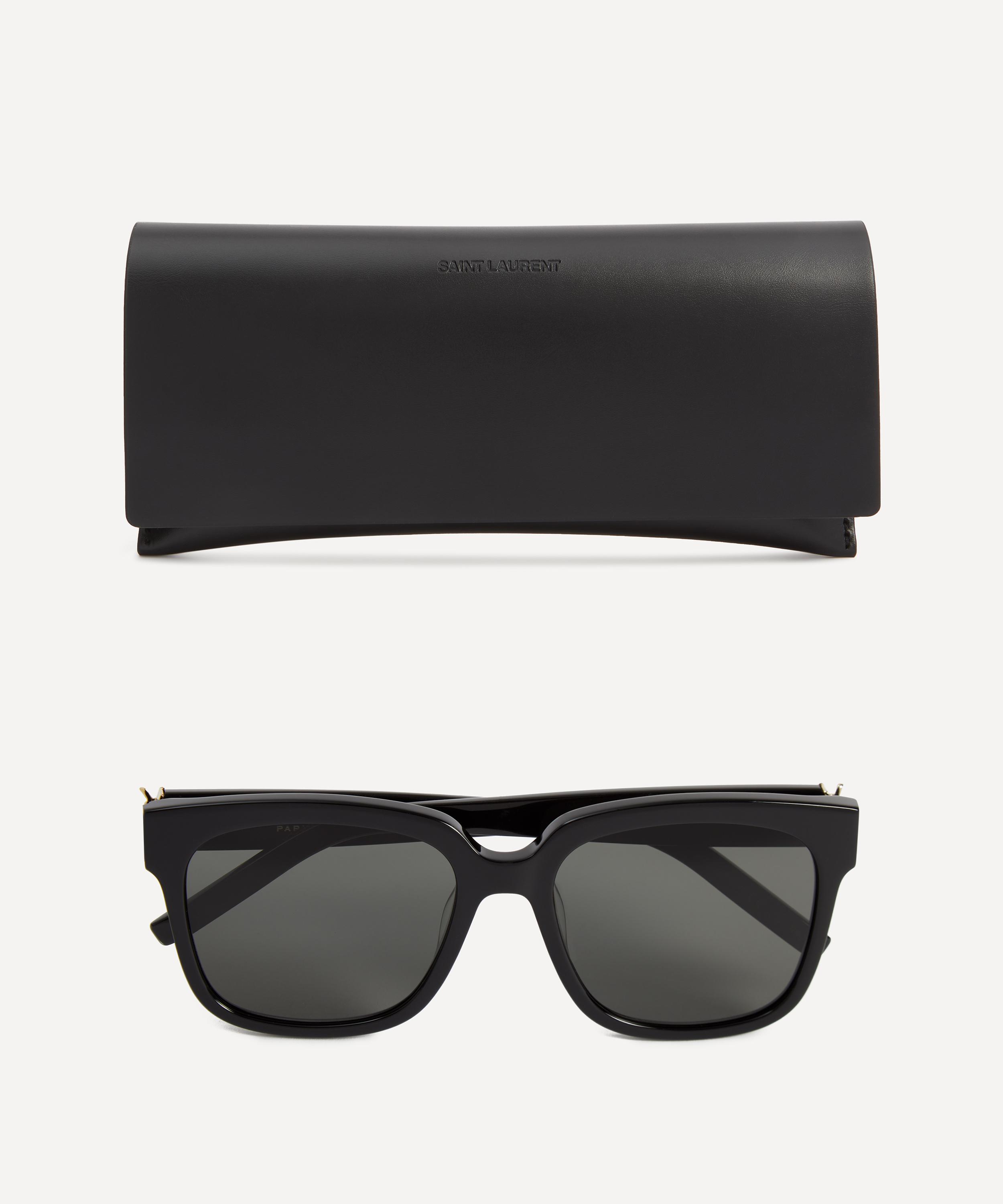 Saint Laurent - Acetate Square Sunglasses image number 3