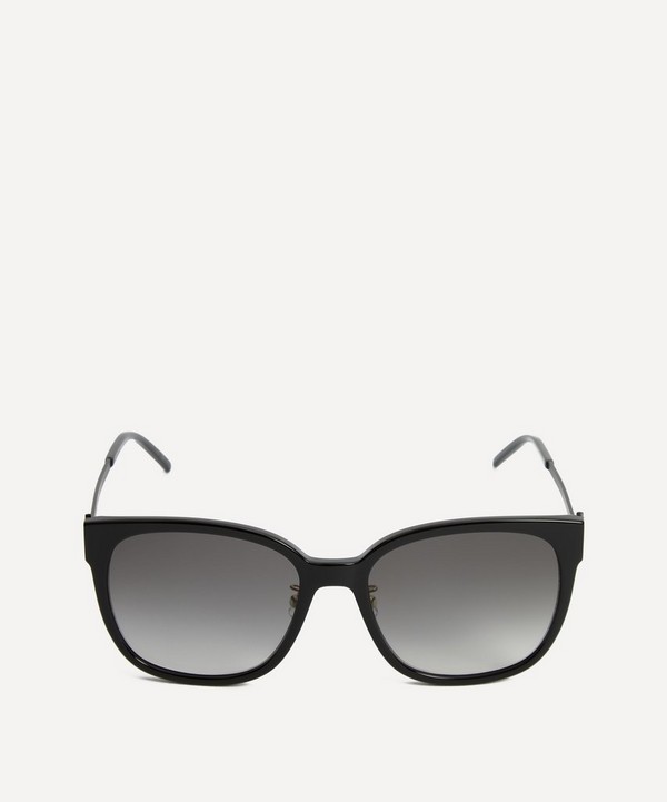 Saint Laurent - Round Combination Frame Sunglasses image number null
