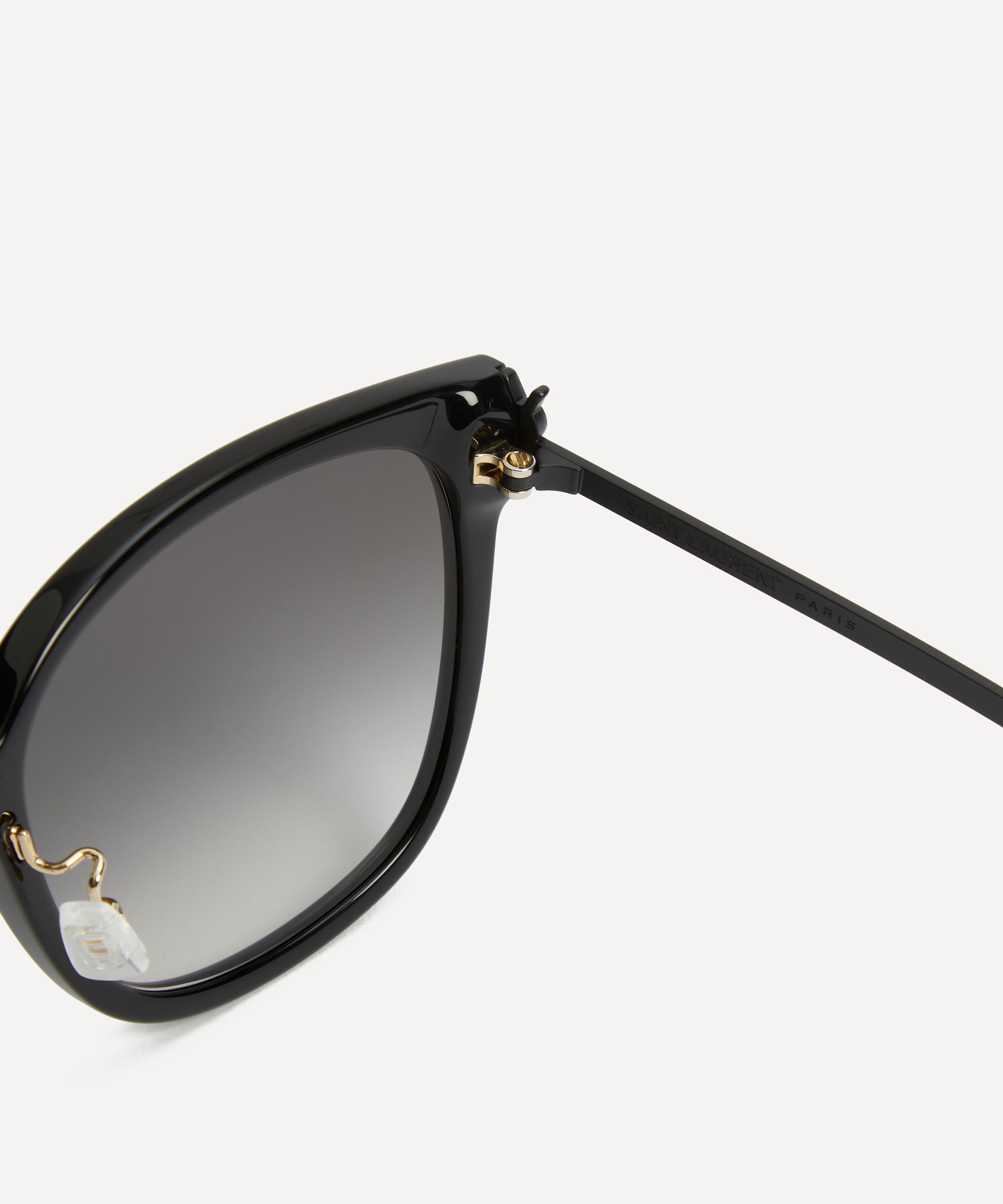 Saint Laurent - Round Combination Frame Sunglasses image number 2