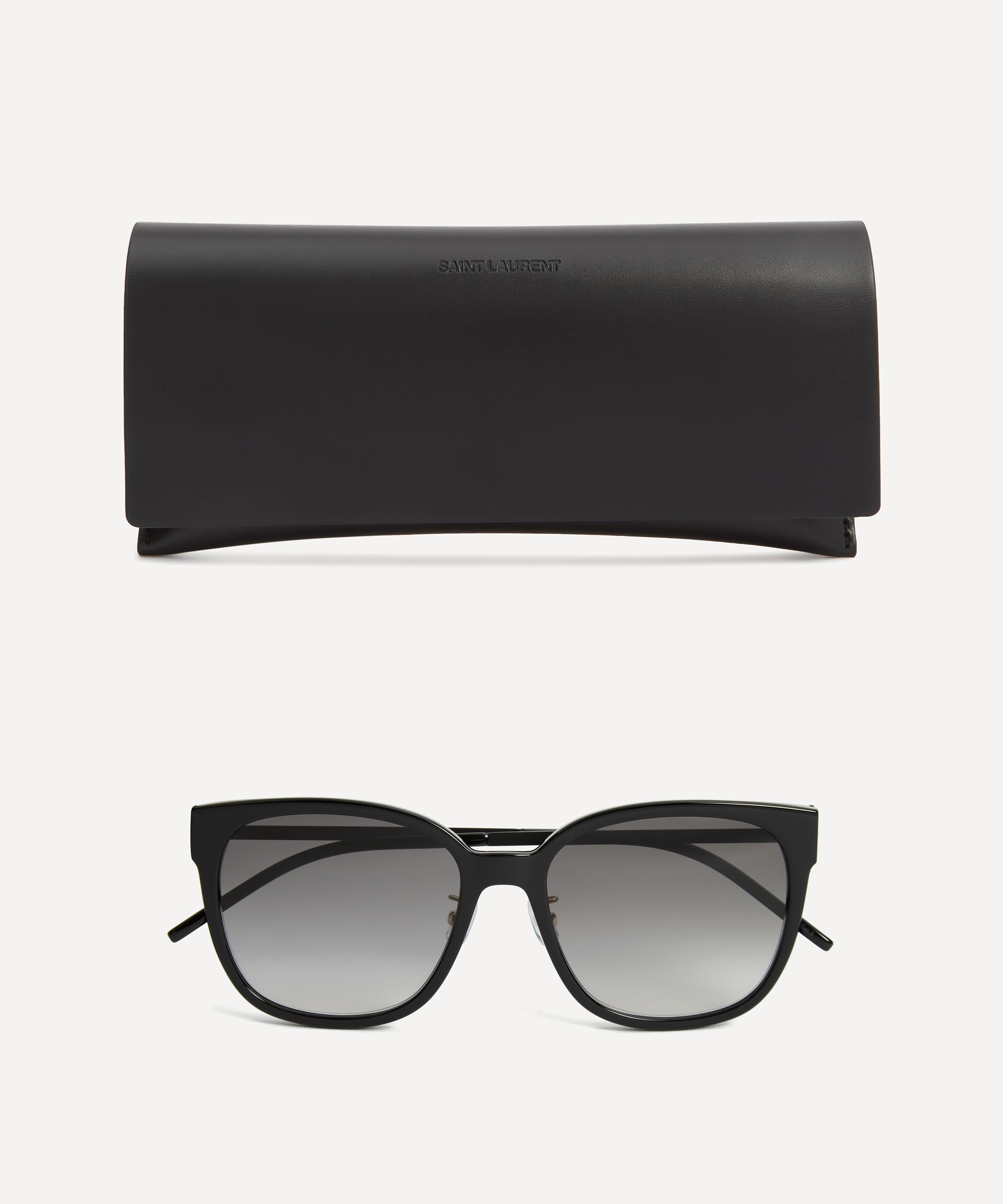 Saint Laurent - Round Combination Frame Sunglasses image number 3