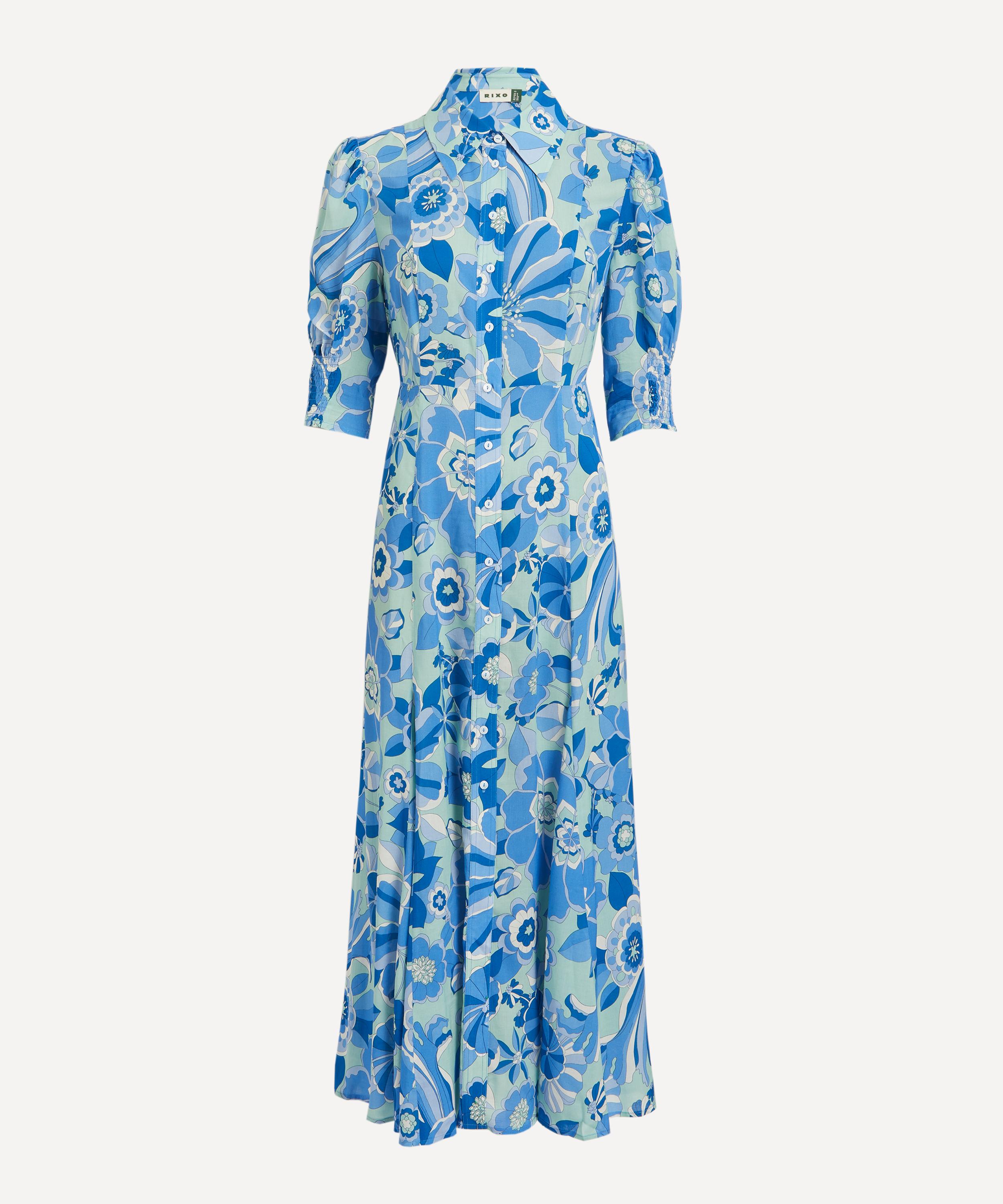 RIXO - Bloom Shirtdress image number 0