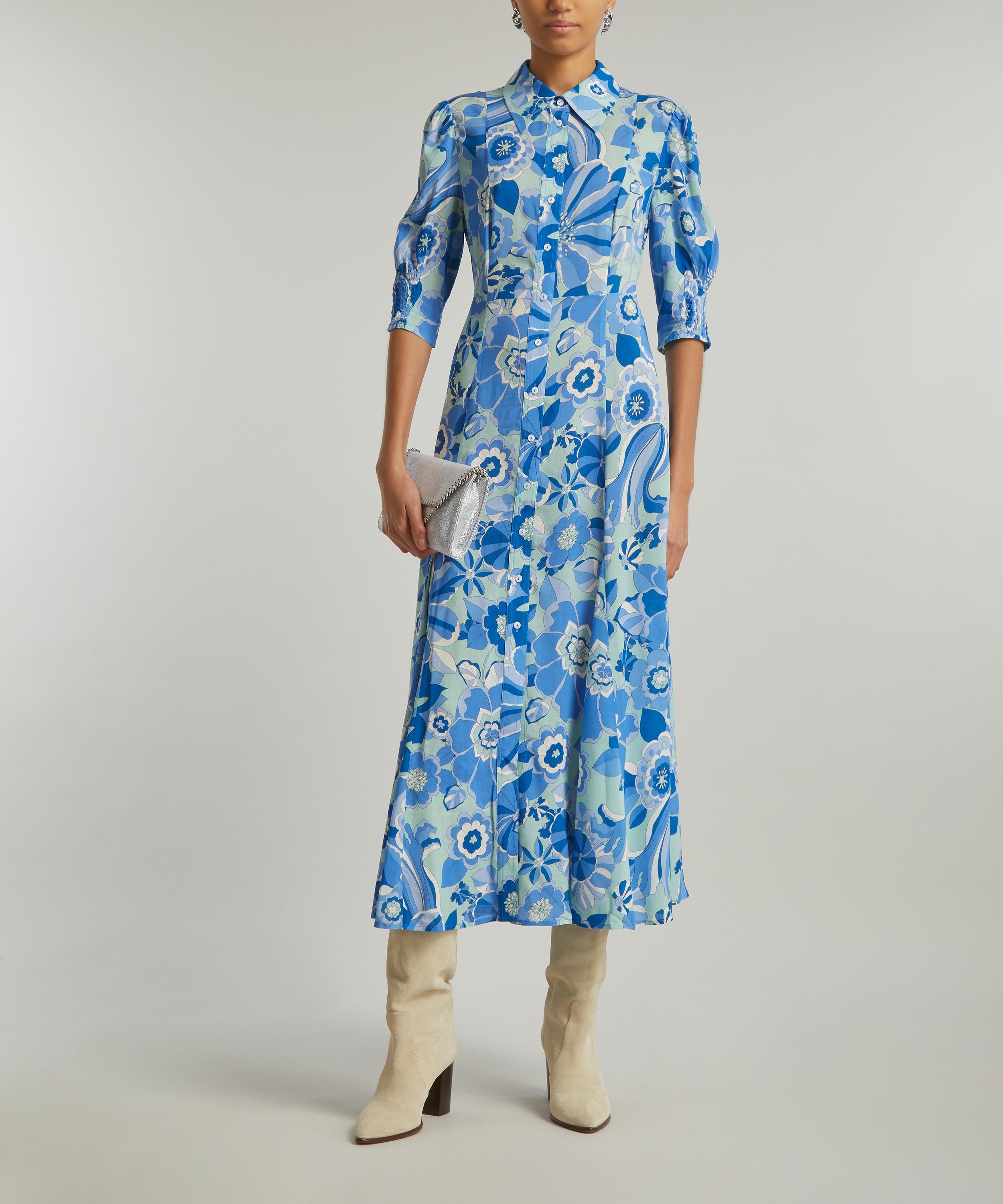 RIXO - Bloom Shirtdress image number 1