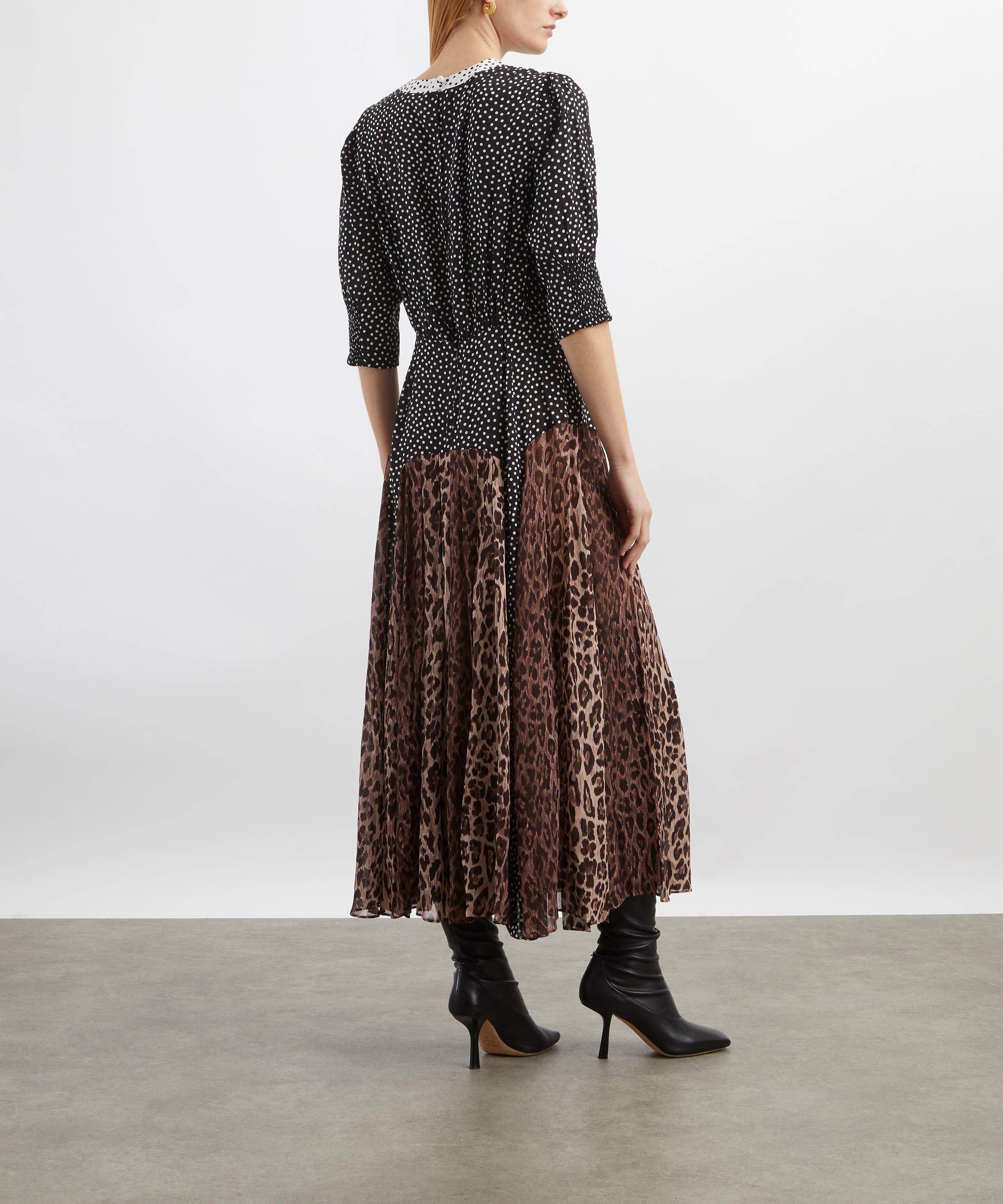 RIXO - Meg Printed Midi Dress image number 3