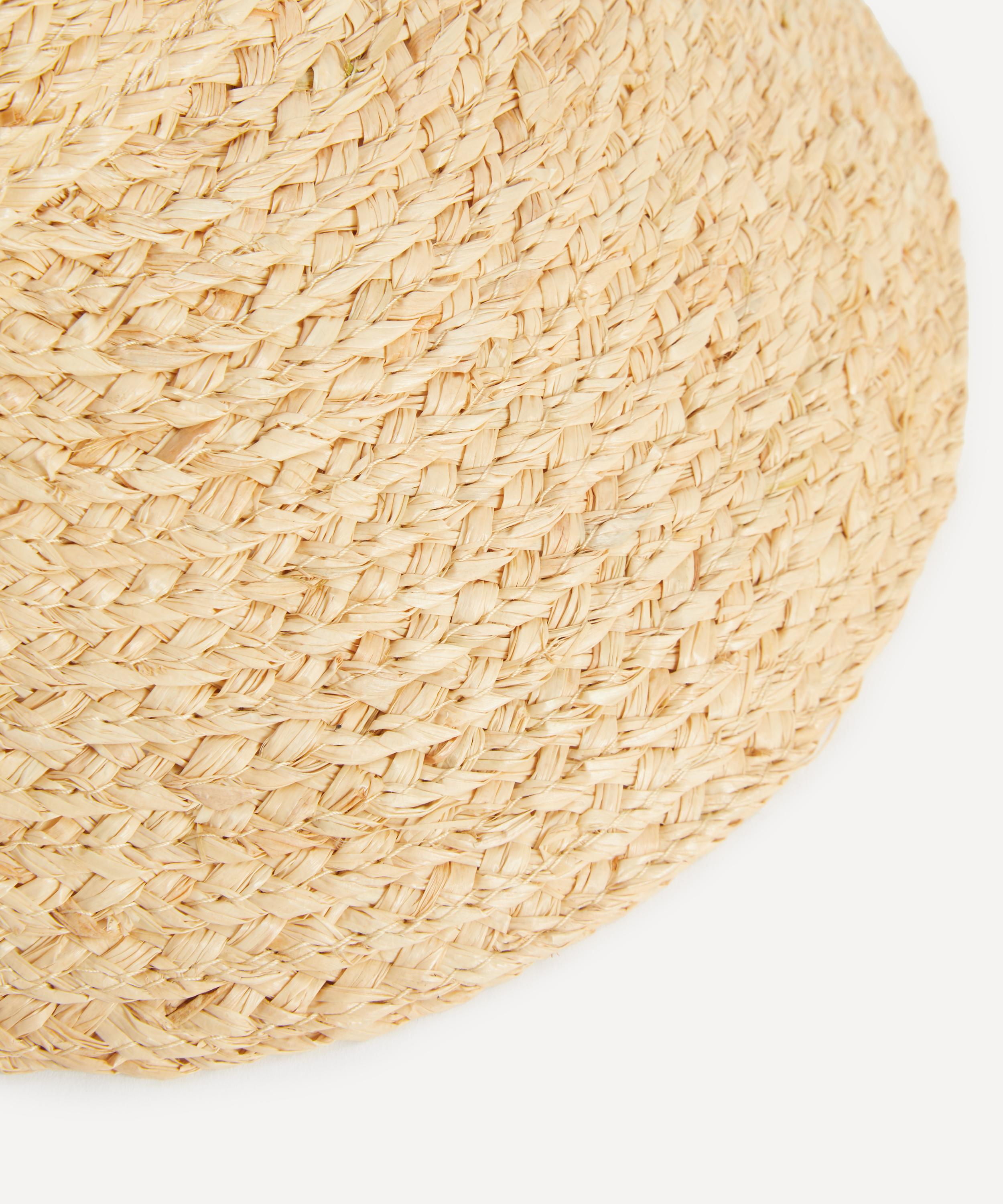 Christys' - Visor Raffia Hat image number 