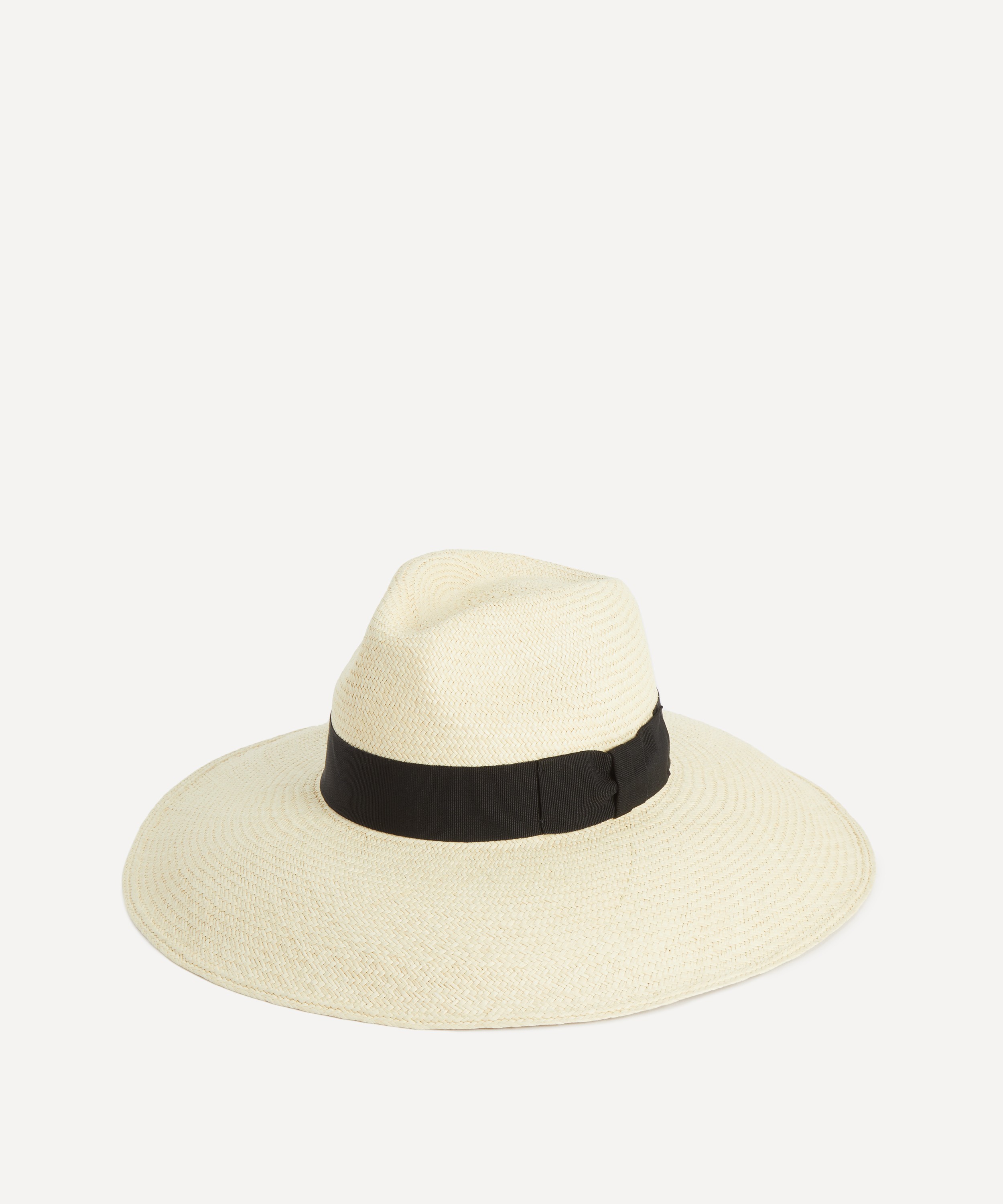 Christys' - Panama Wide Fedora Ribbon Hat