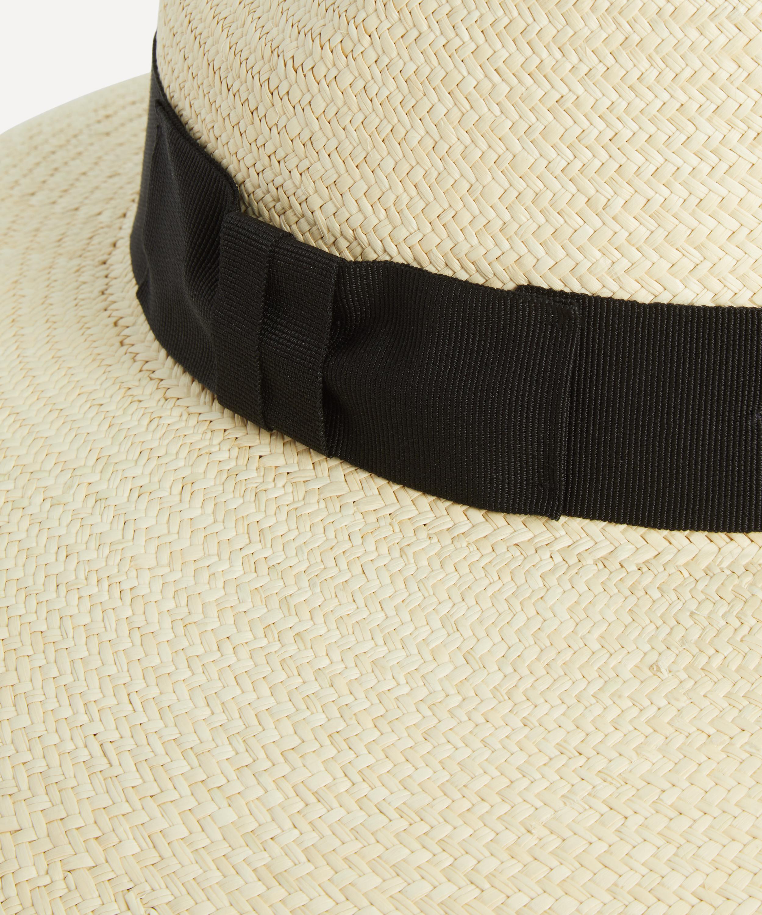 Christys' - Panama Wide Fedora Ribbon Hat image number 2