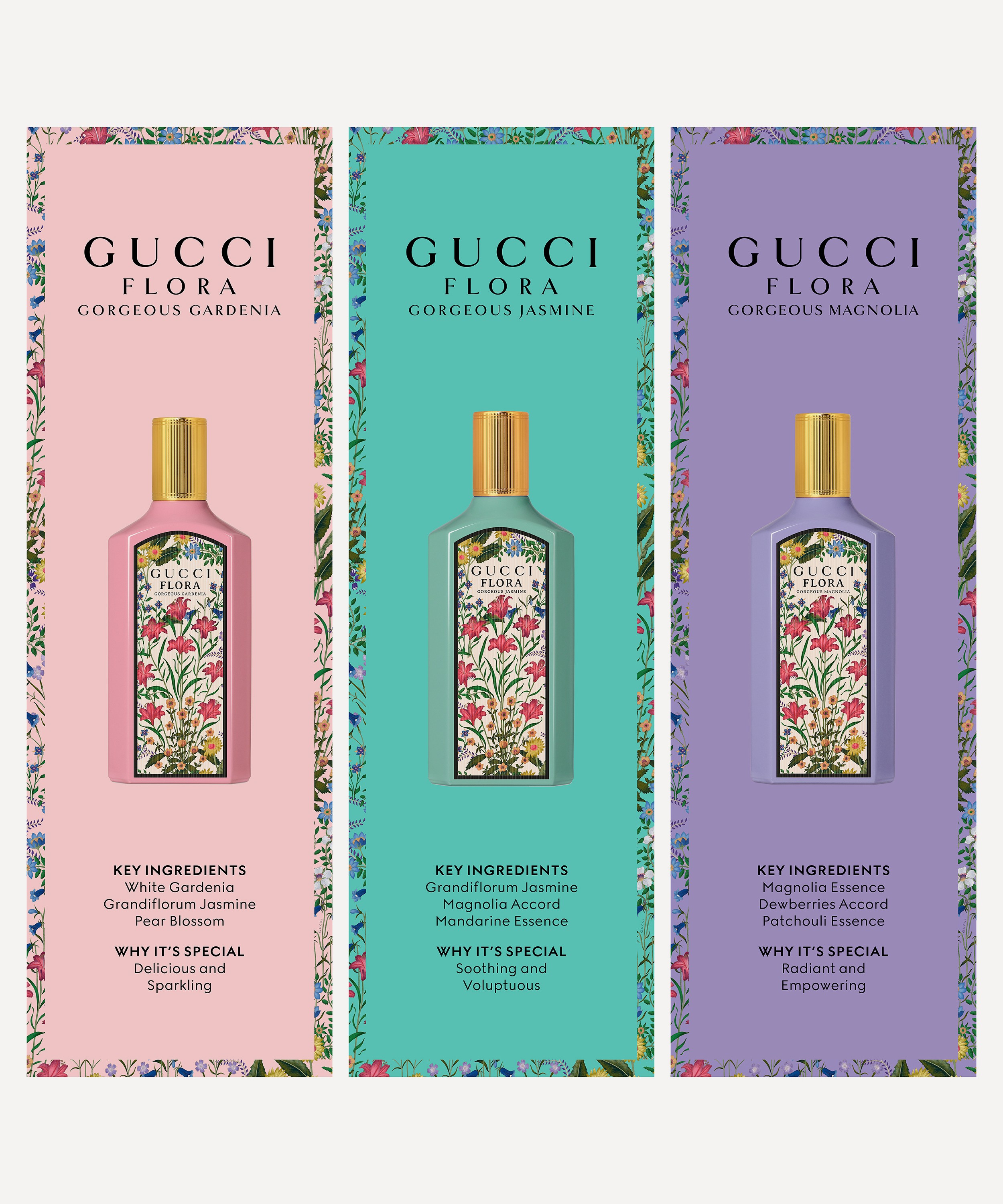 Gucci - Gucci Flora Gorgeous Magnolia Eau de Parfum 100ml image number 5