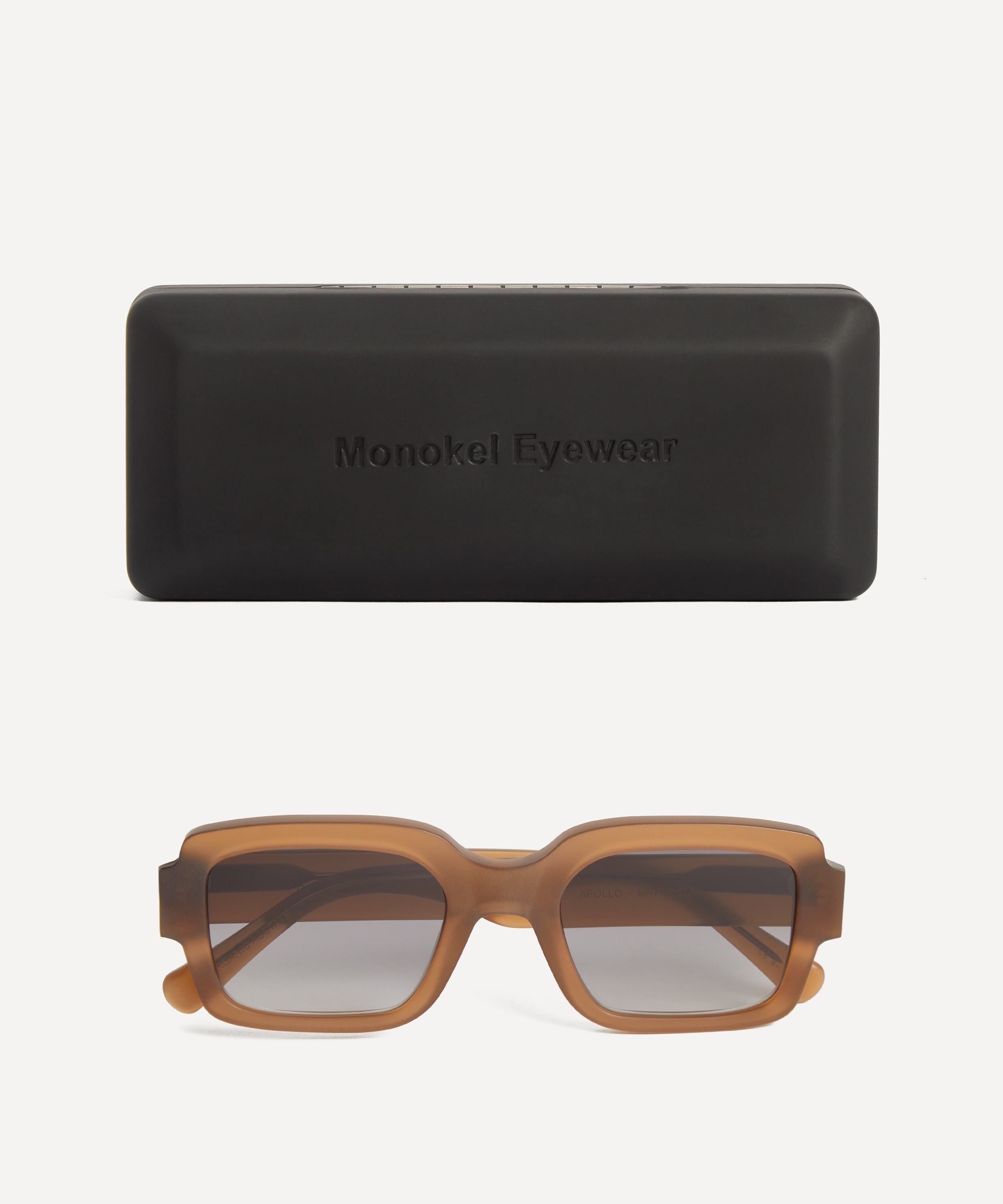 Monokel Eyewear - Apollo Rectangle Sunglasses image number 3
