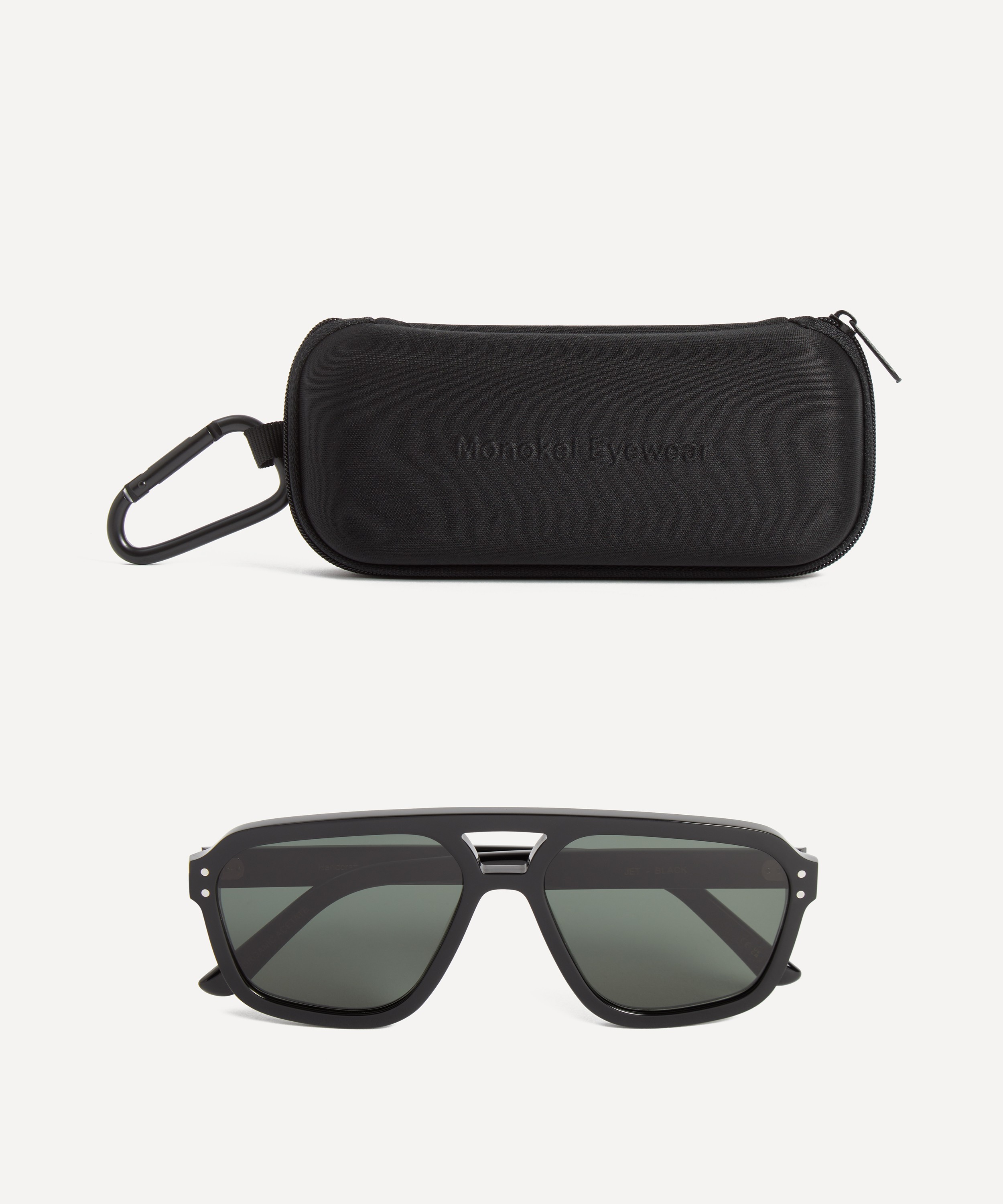 Monokel Eyewear - Jet Aviator Sunglasses image number 3