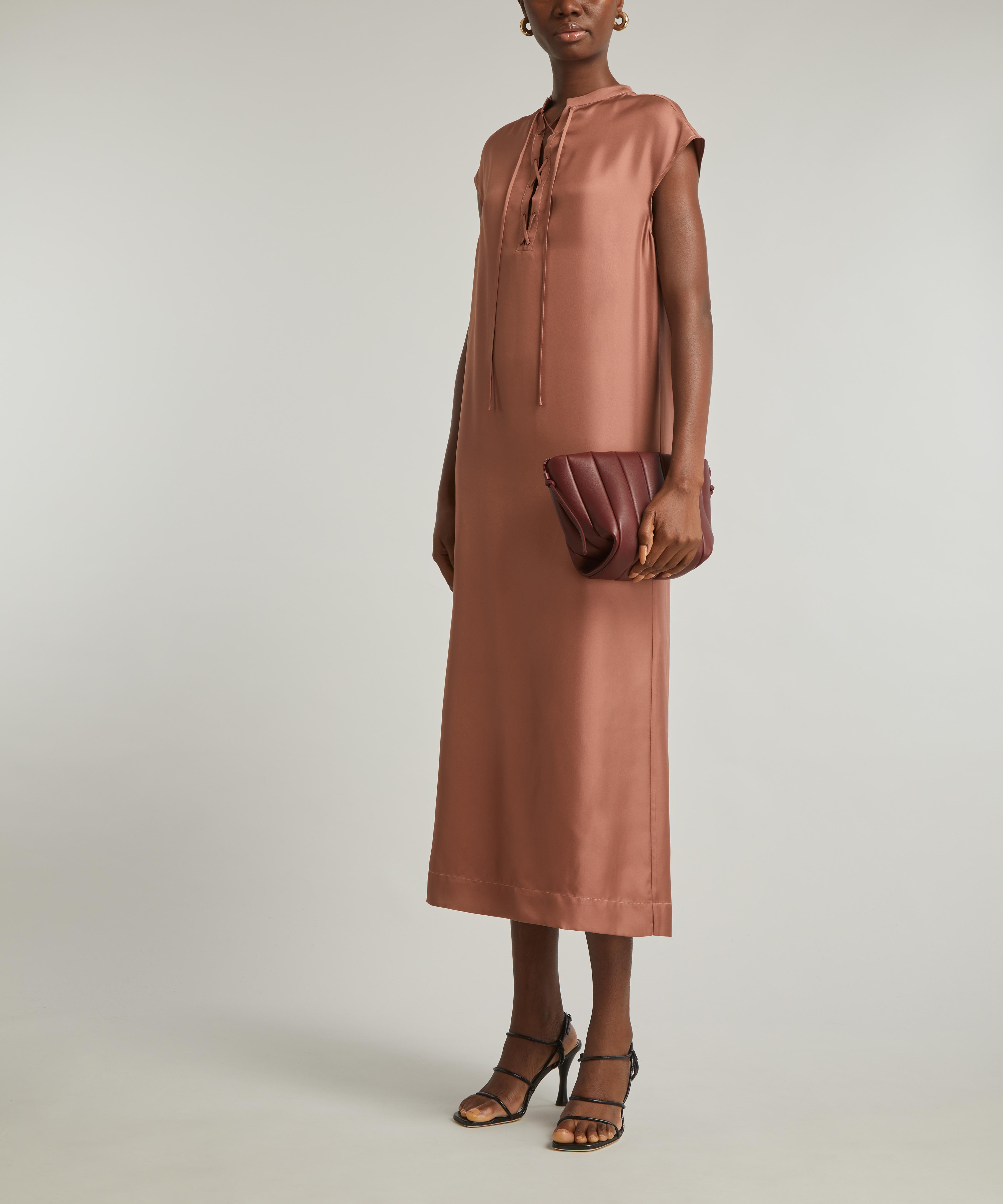 Loulou Studio - Demeter Silk Twill Midi-Dress image number 1