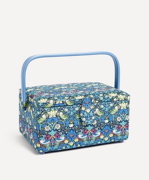 Liberty - Strawberry Thief Rectangle Sewing Storage Box image number 1