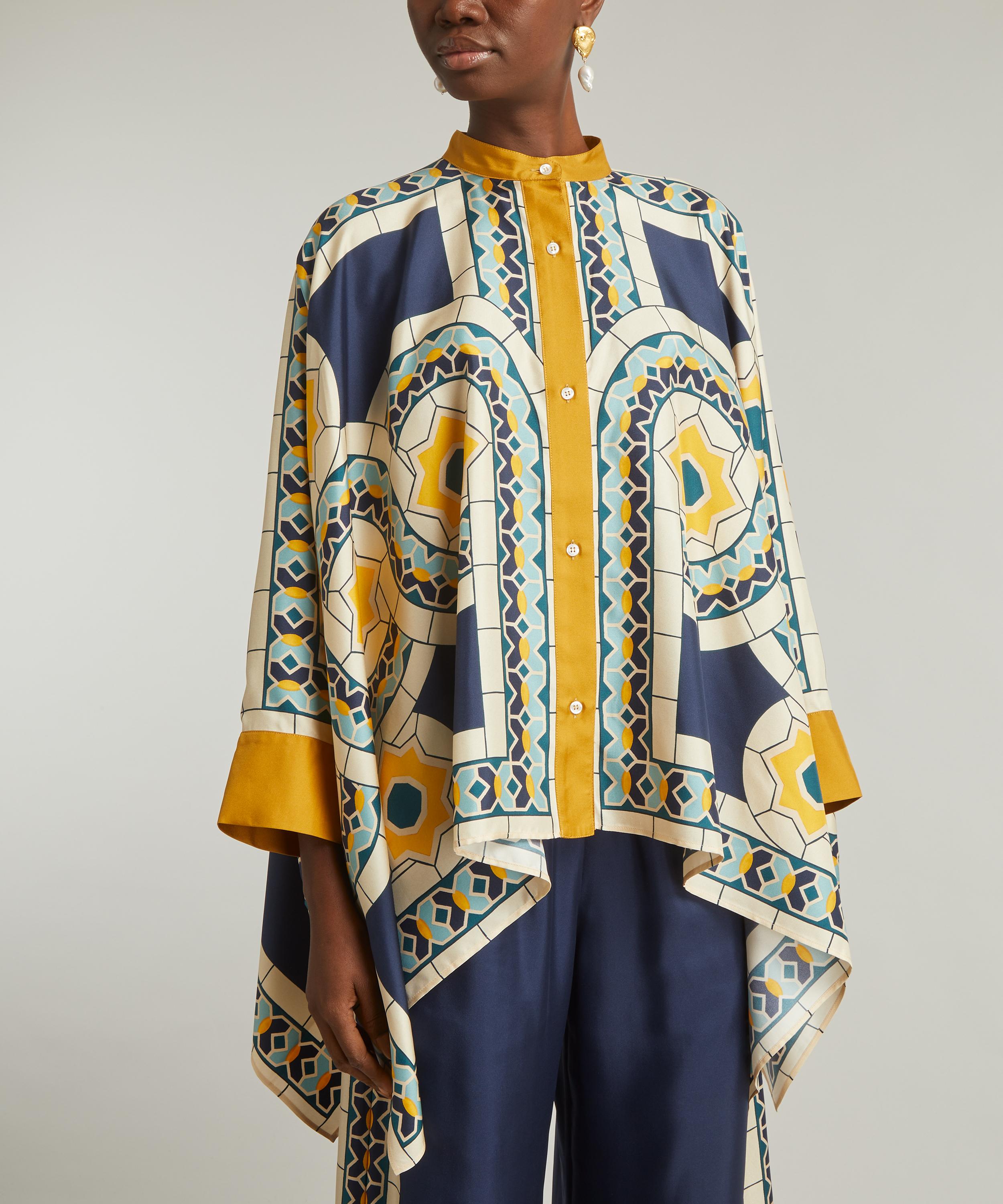 La DoubleJ - Foulard Silk Twill Shirt image number 2