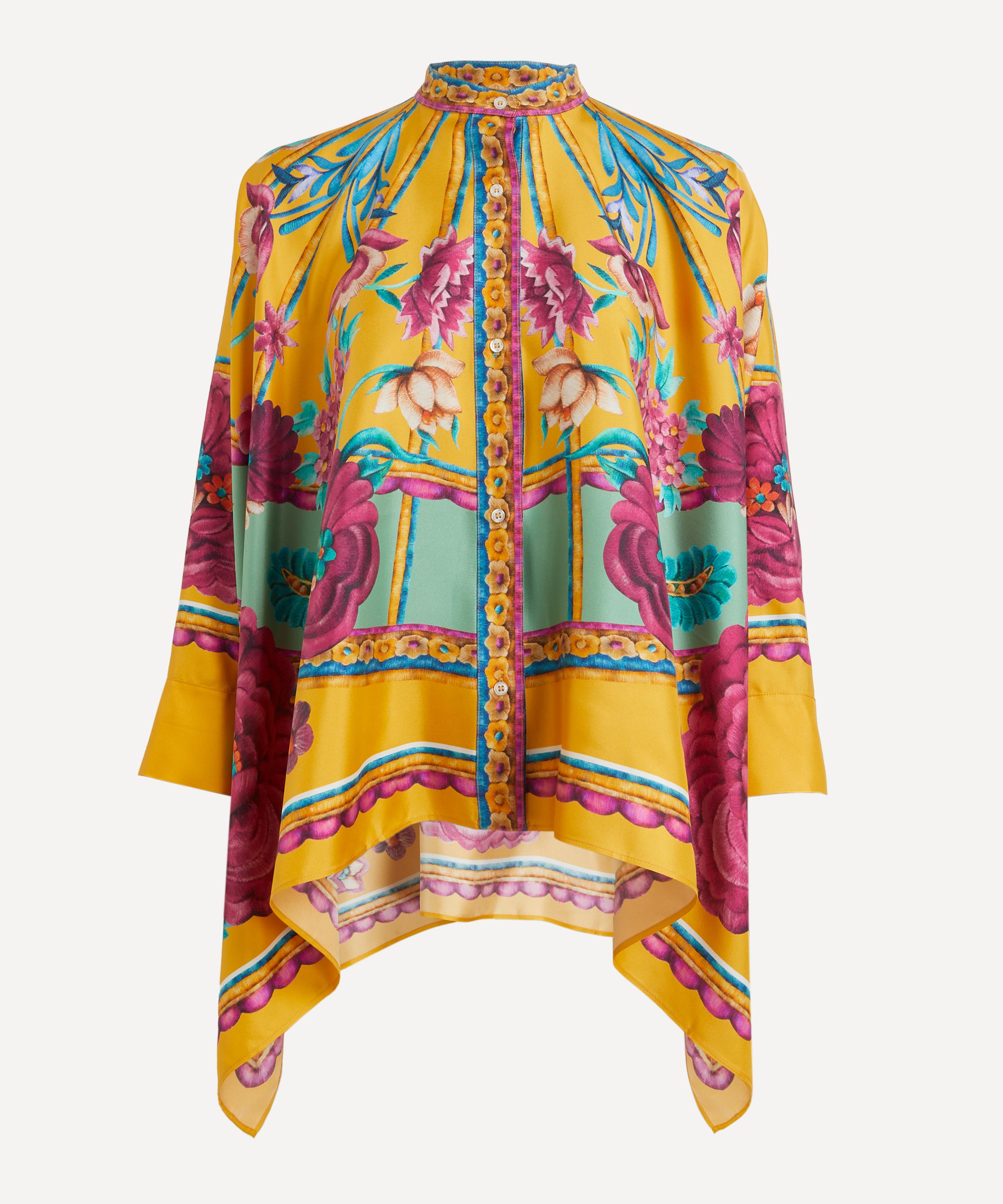 La DoubleJ - Foulard Mudejar Placée Silk Shirt