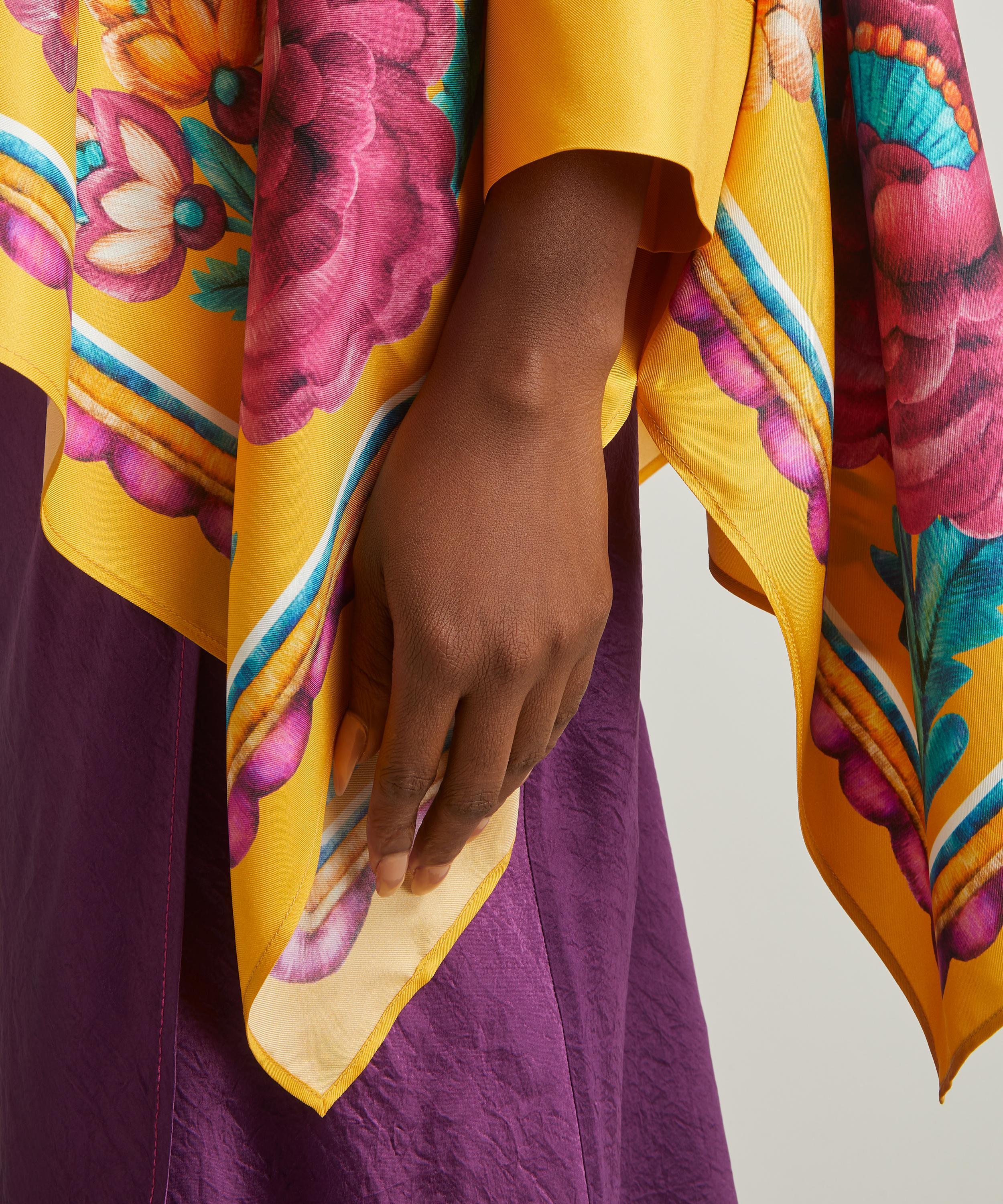 La DoubleJ - Foulard Mudejar Placée Silk Shirt image number 4