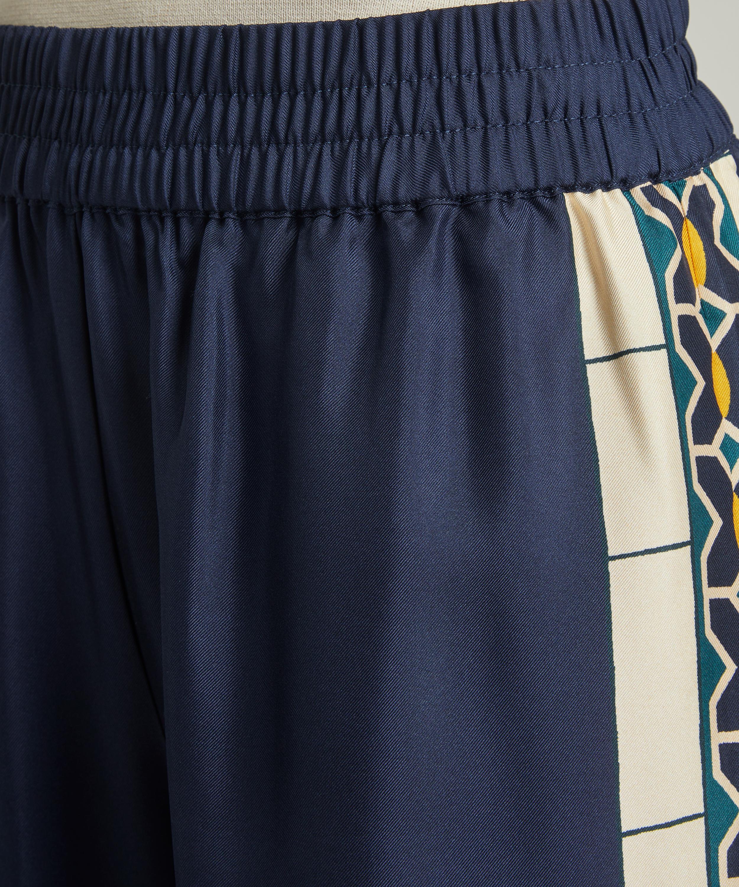 La DoubleJ - Palazzo Silk Twill Trousers image number 3