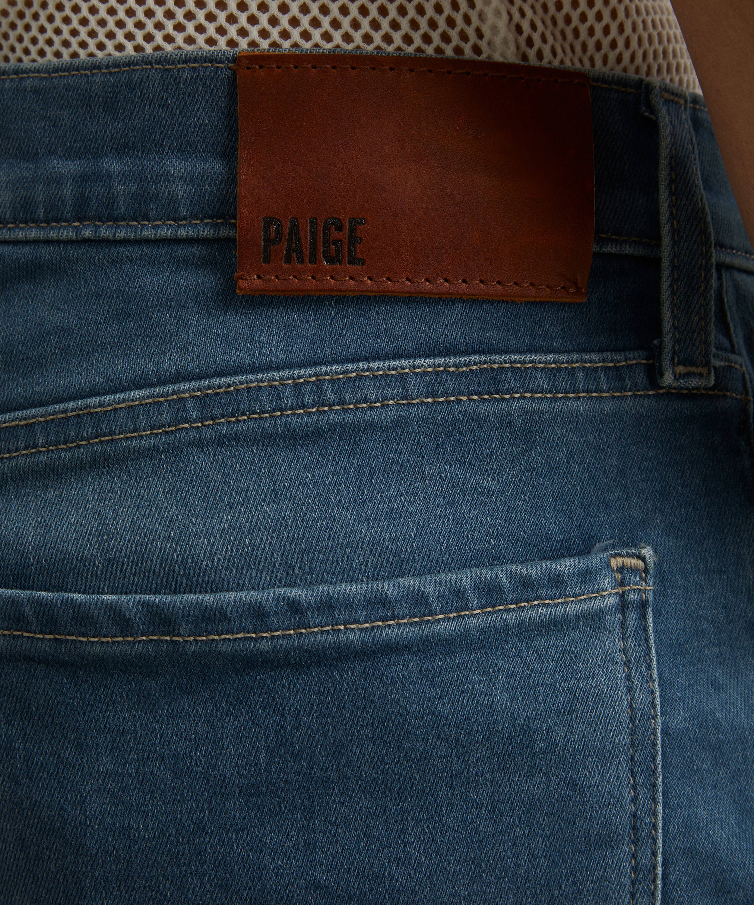Paige - Federal Cool Blue Wash Jeans image number 4