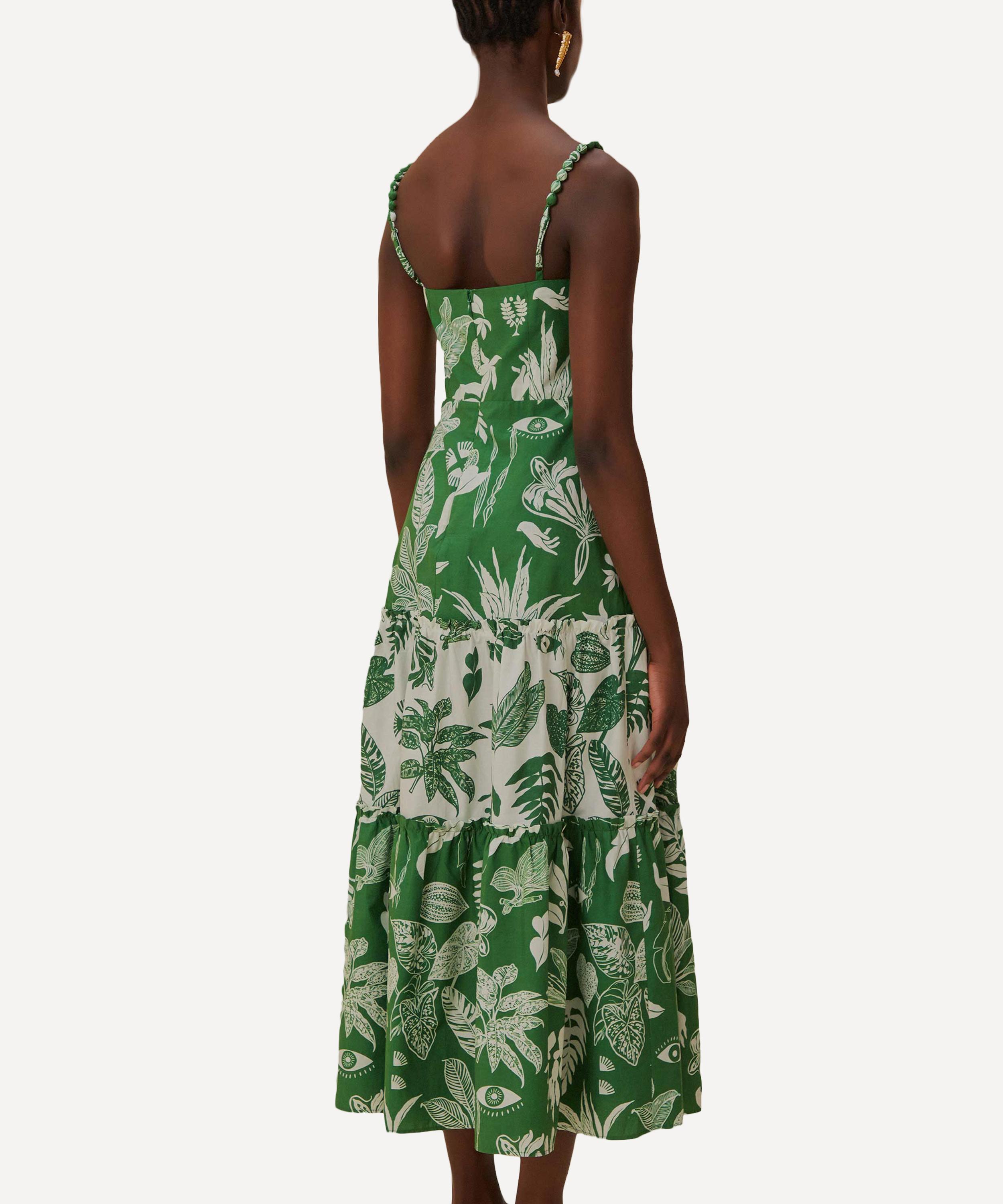 FARM Rio - Forest Soul Mix Midi-Dress image number 2